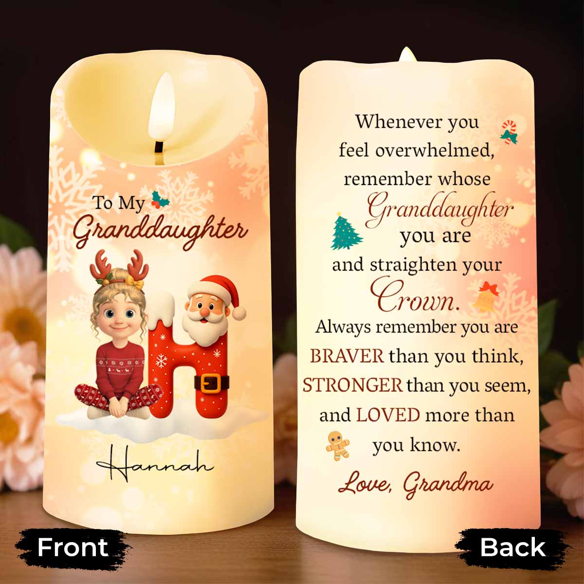 Remember Whose Granddaughter You Are, Santa Claus And Reindeer