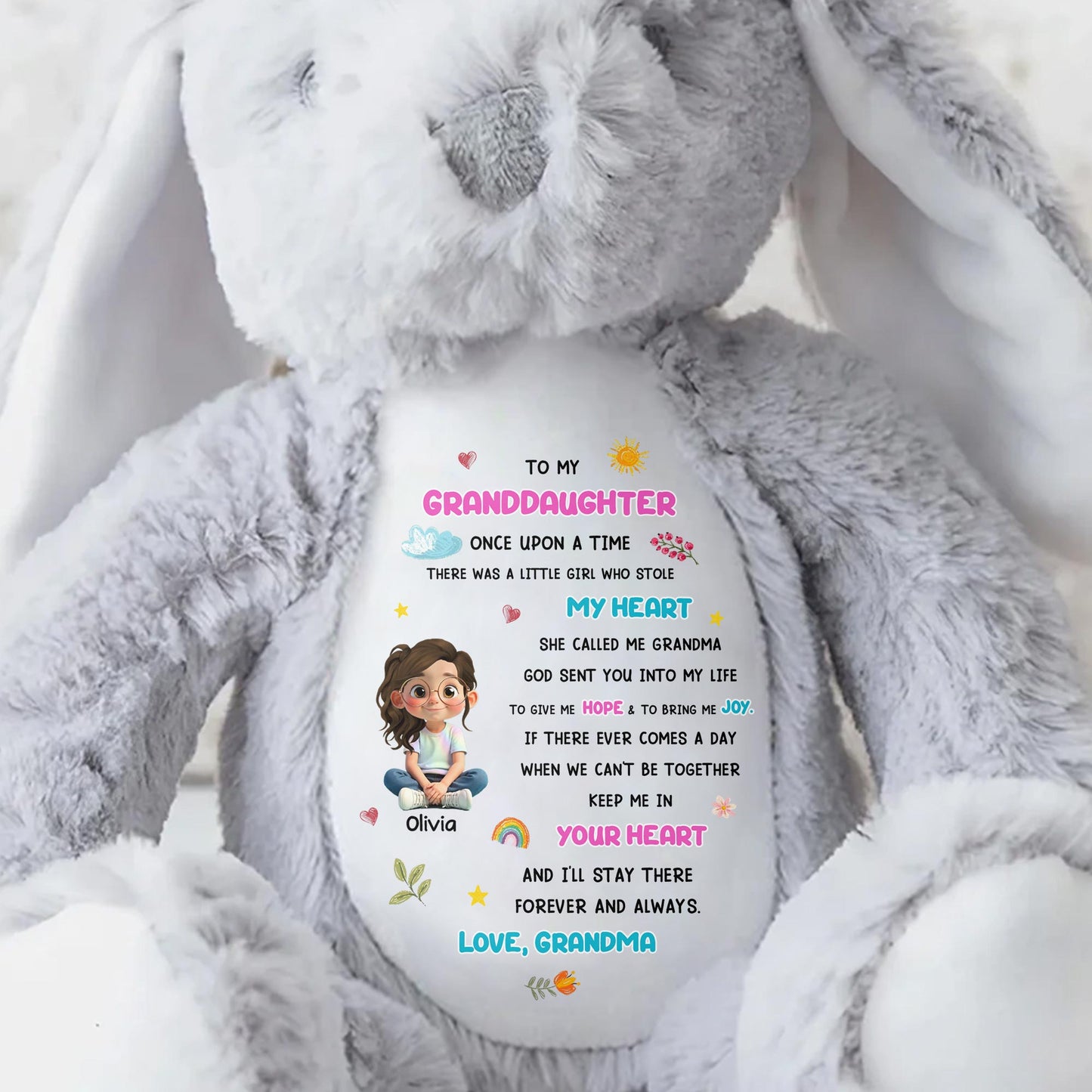 To My Granddaughter, Little Girl Who Stole My Heart