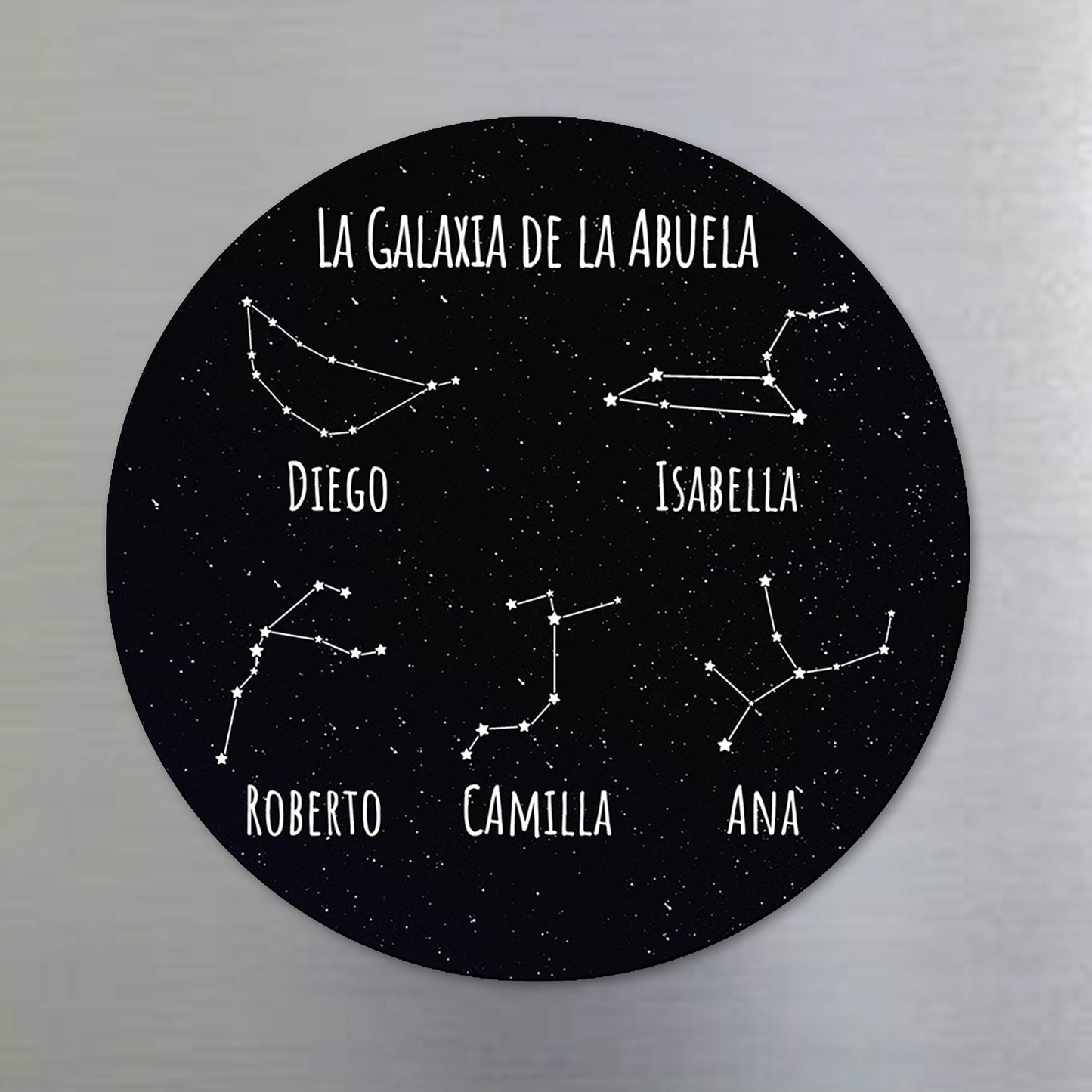 Aimant de réfrigérateur personnalisé « Galaxie de grand-mère » - Aimant de réfrigérateur personnalisé - GRM002_MAGN