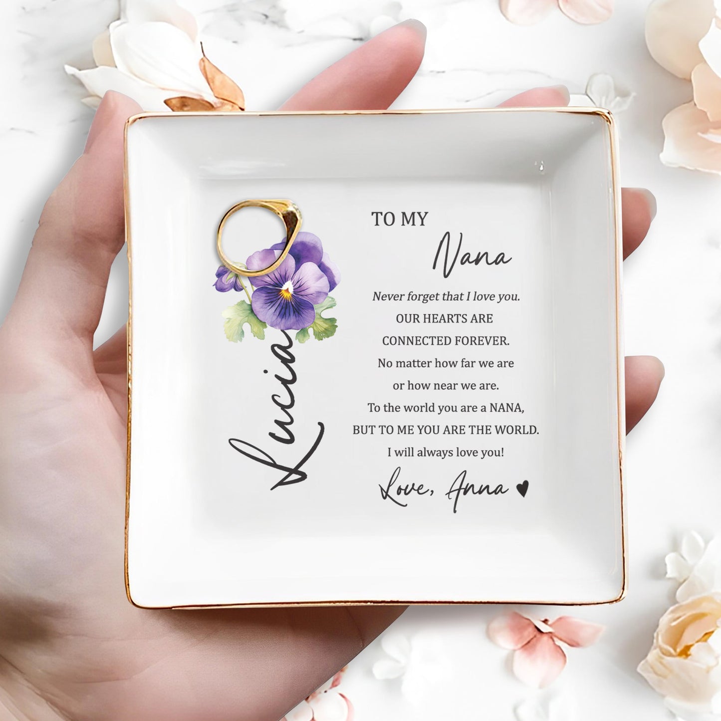 To My Nana Connected Forever Love Message