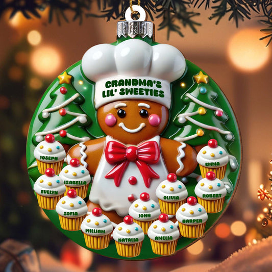 Grandma's Lil' Sweeties Gingerbread Man And Cupcakes