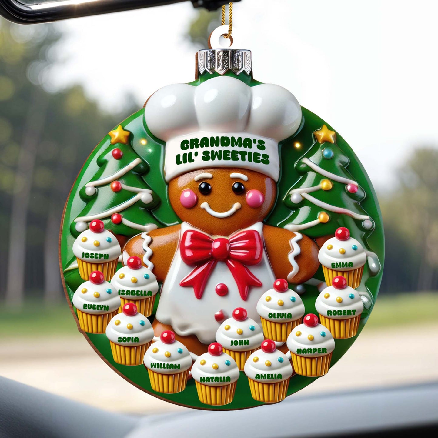 Grandma's Lil' Sweeties Gingerbread Man And Cupcakes