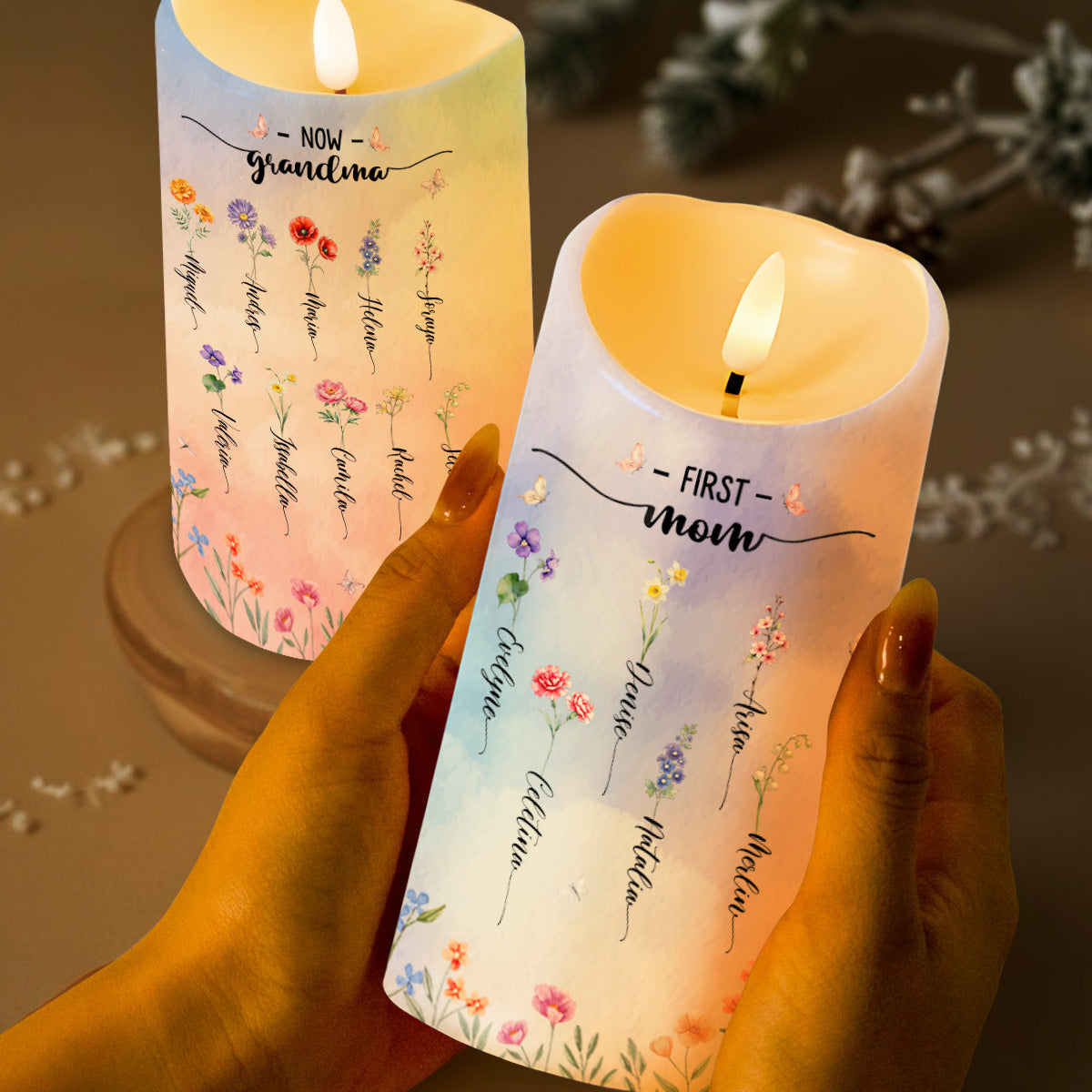 Celebrate The Light Of Love And Family With Blooming Flowers