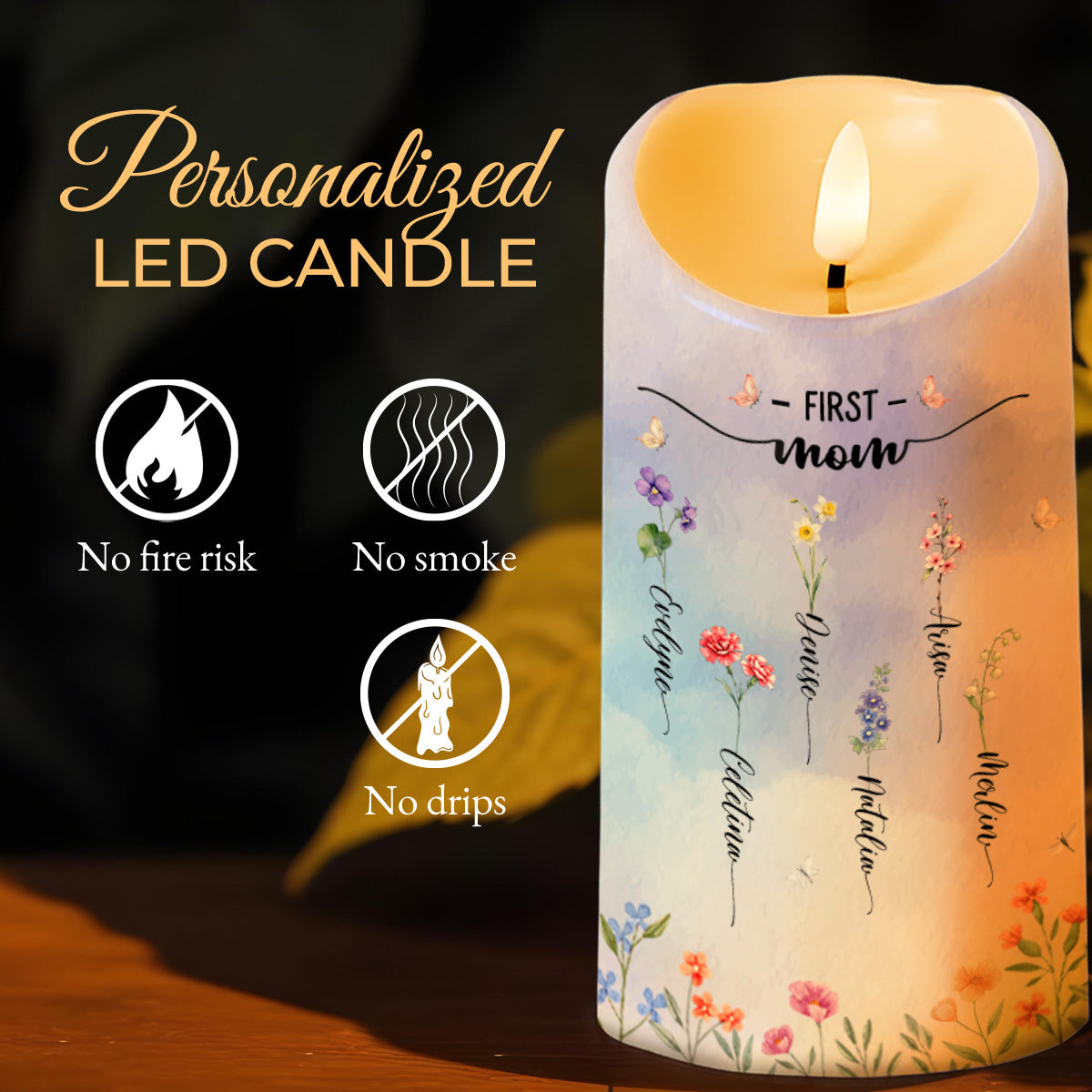 Celebrate The Light Of Love And Family With Blooming Flowers