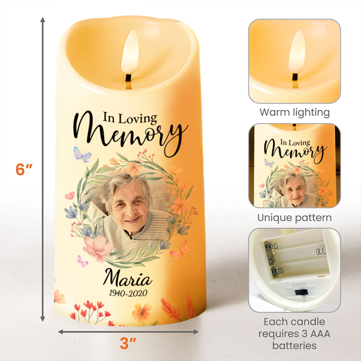 Heavenly Memories Floral Tribute For Grandma