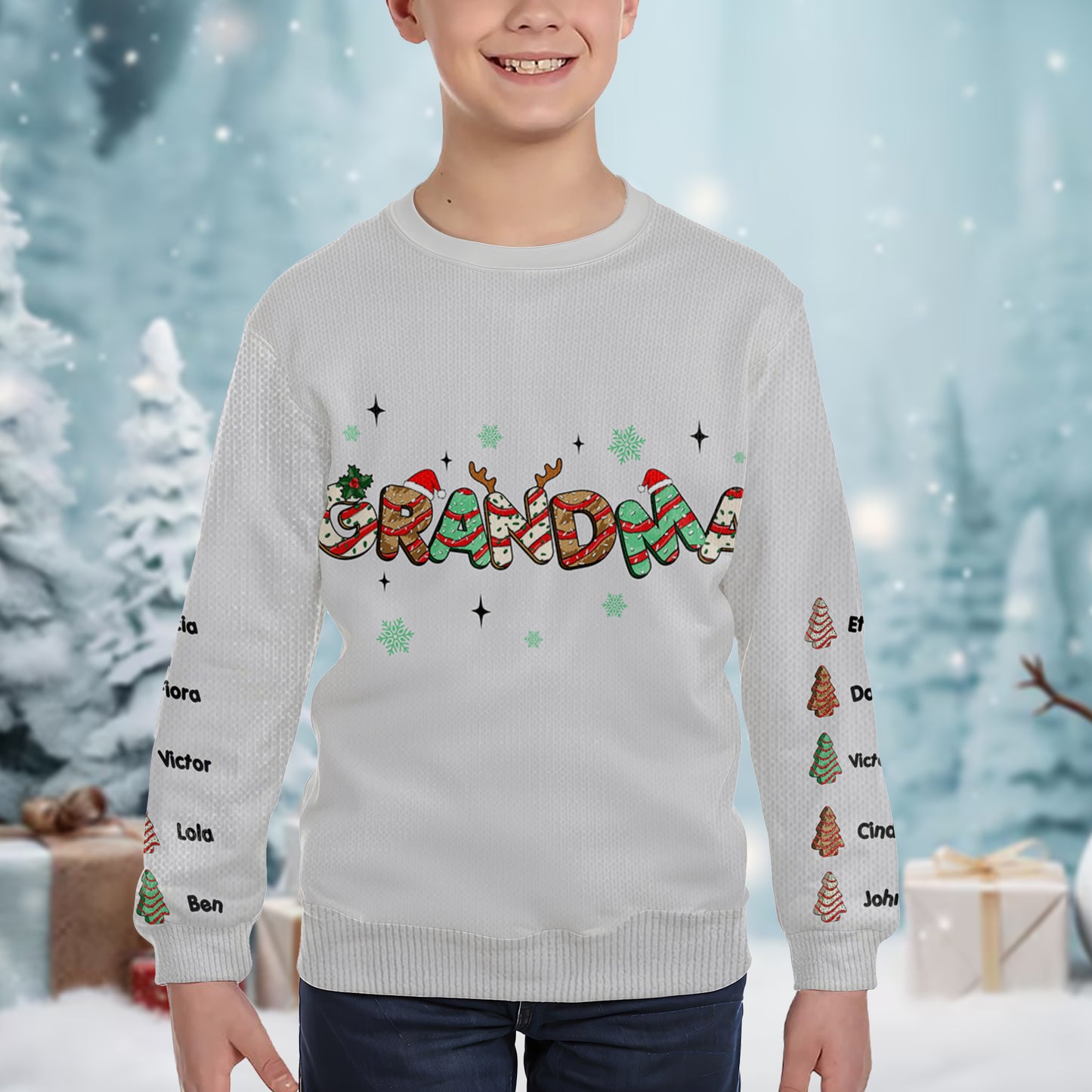 Festive Holiday Celebrations Sweatshirt