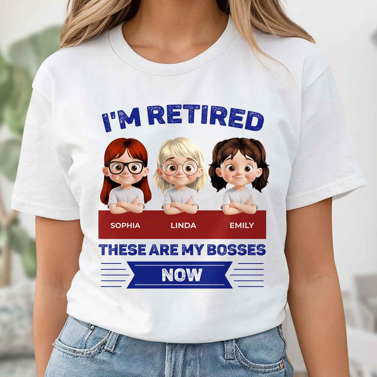I'm Retired, These Are My Bosses Now, Cartoon Characters
