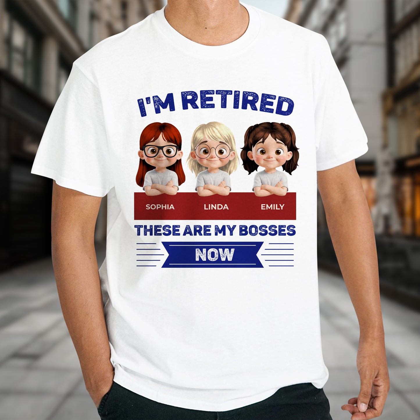 I'm Retired, These Are My Bosses Now, Cartoon Characters