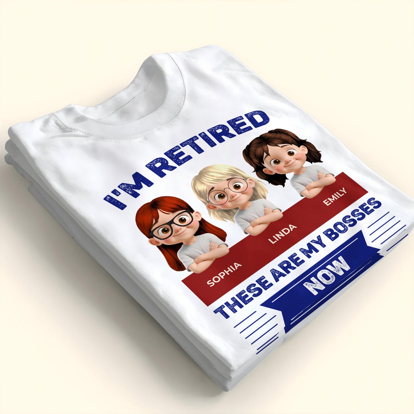 I'm Retired, These Are My Bosses Now, Cartoon Characters