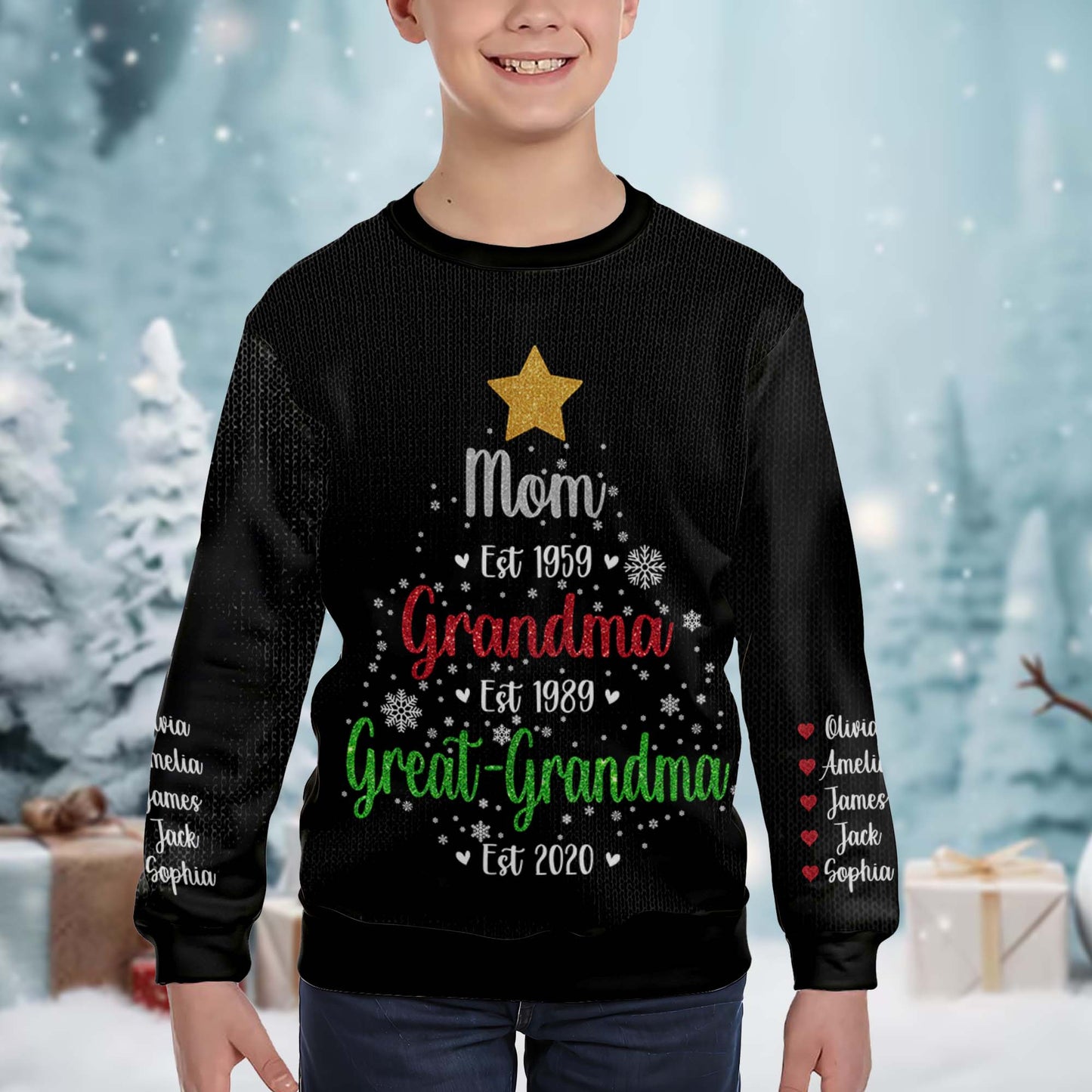 Generations Of Love Winter Sweatshirt