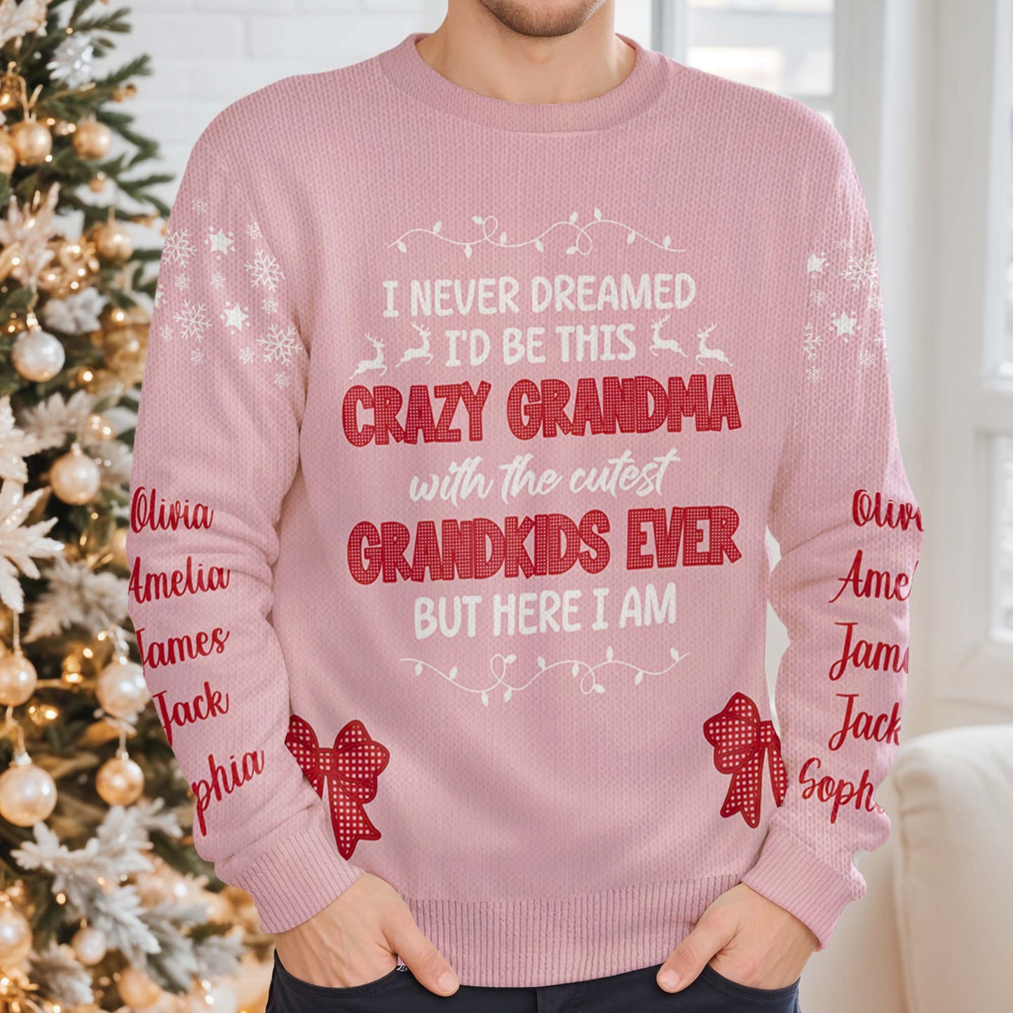 Crazy Grandma With The Cutest Grandkids Sweatshirt