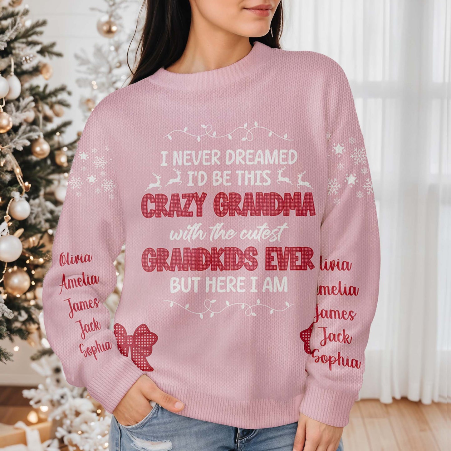 Crazy Grandma With The Cutest Grandkids Sweatshirt