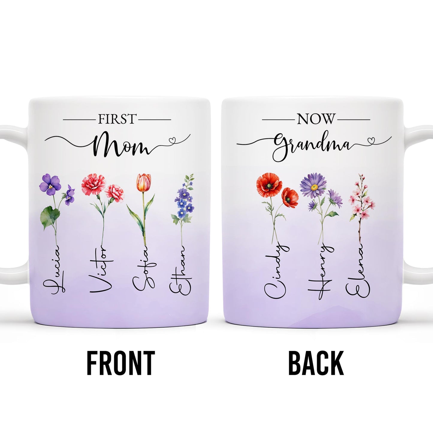 First Mom Now Grandma Celebrating Generations