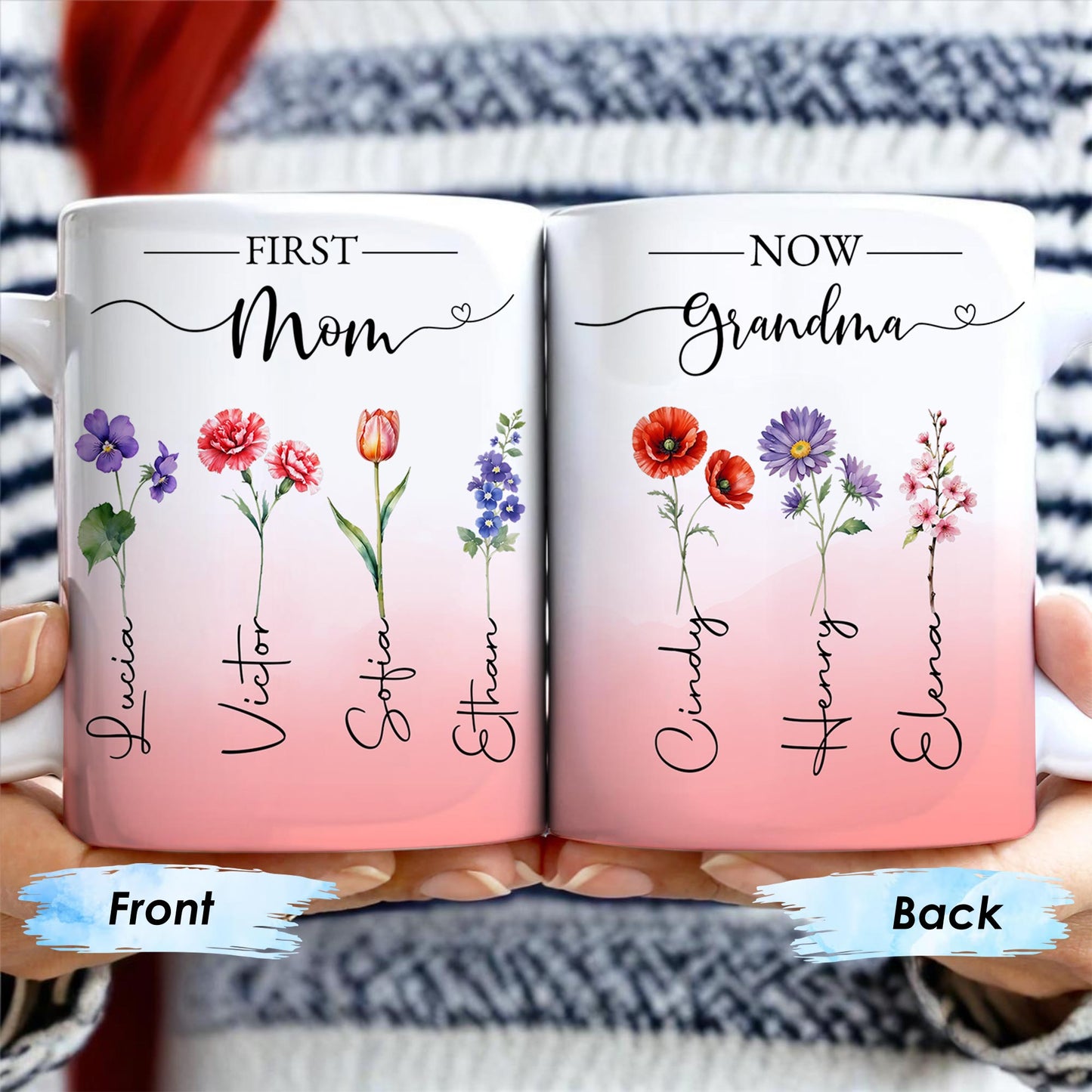 First Mom Now Grandma Celebrating Generations