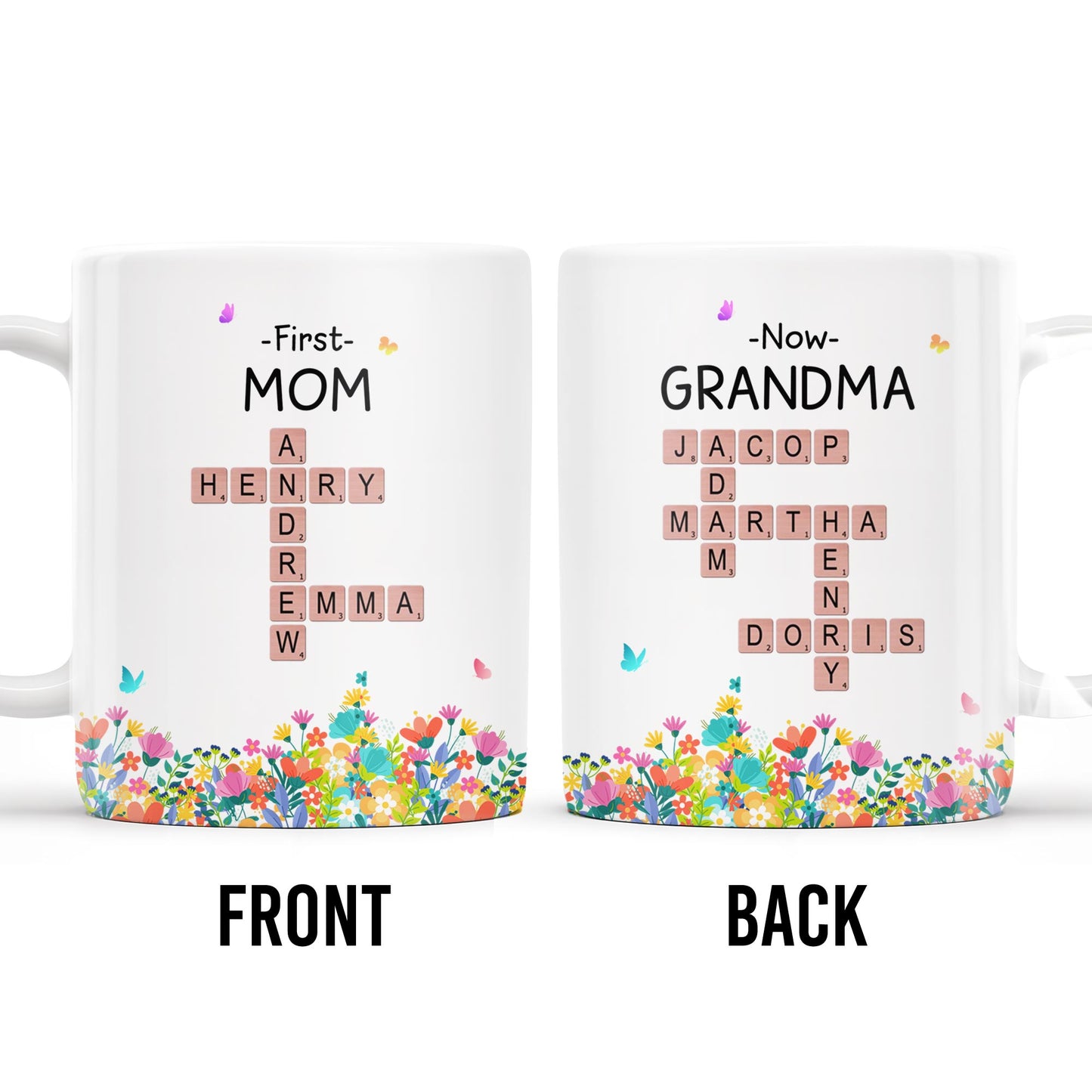 From First-Time Mom To Beloved Grandma Mug