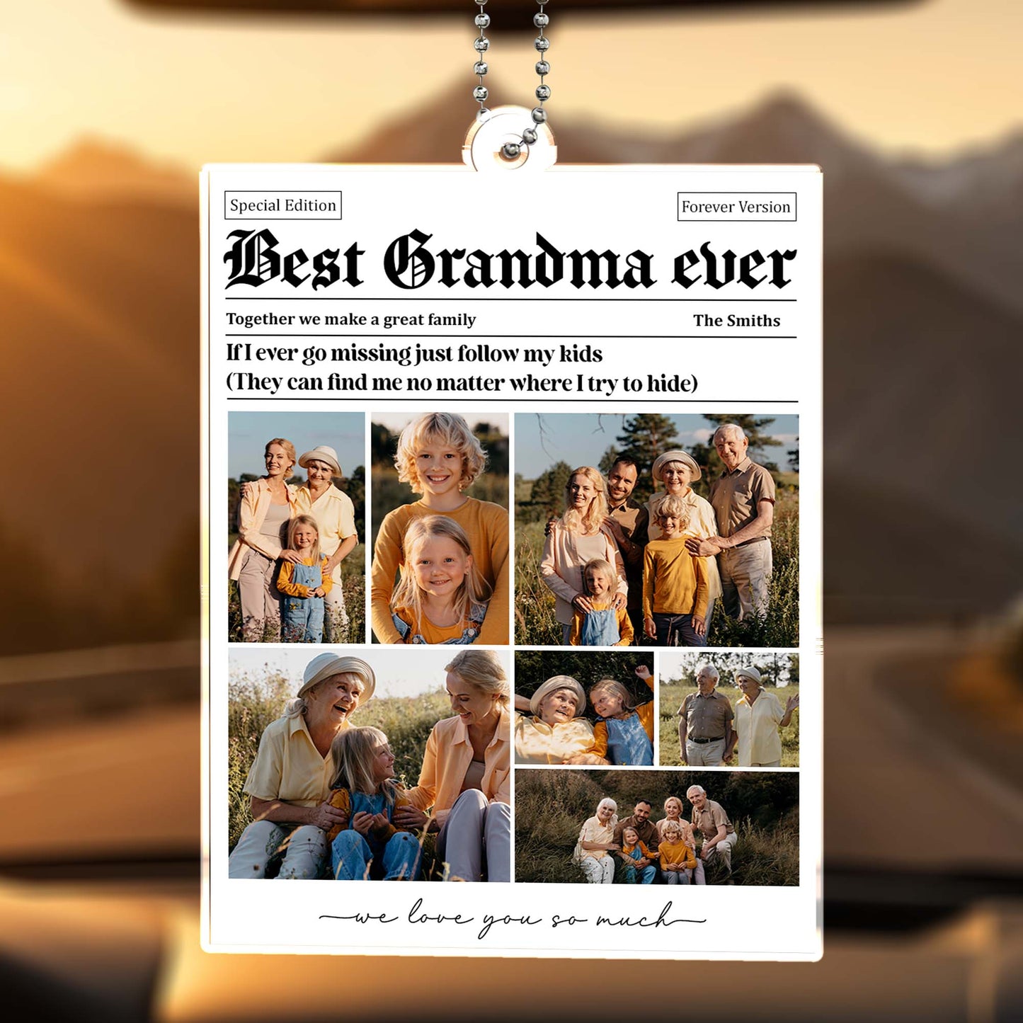 Together We Make A Great Family Ornament