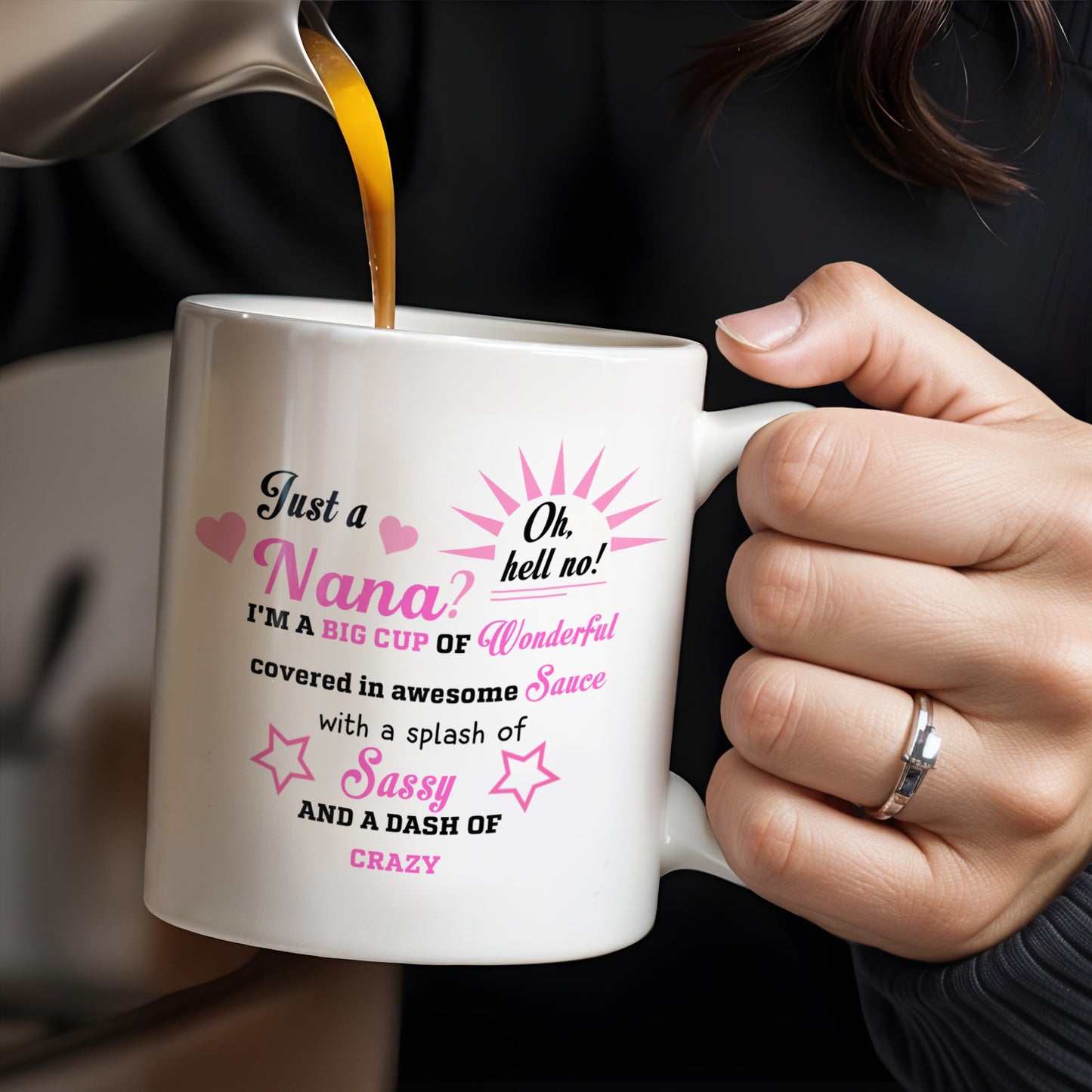 Nana Wonderful Awesome Sauce Sassy Crazy Mug