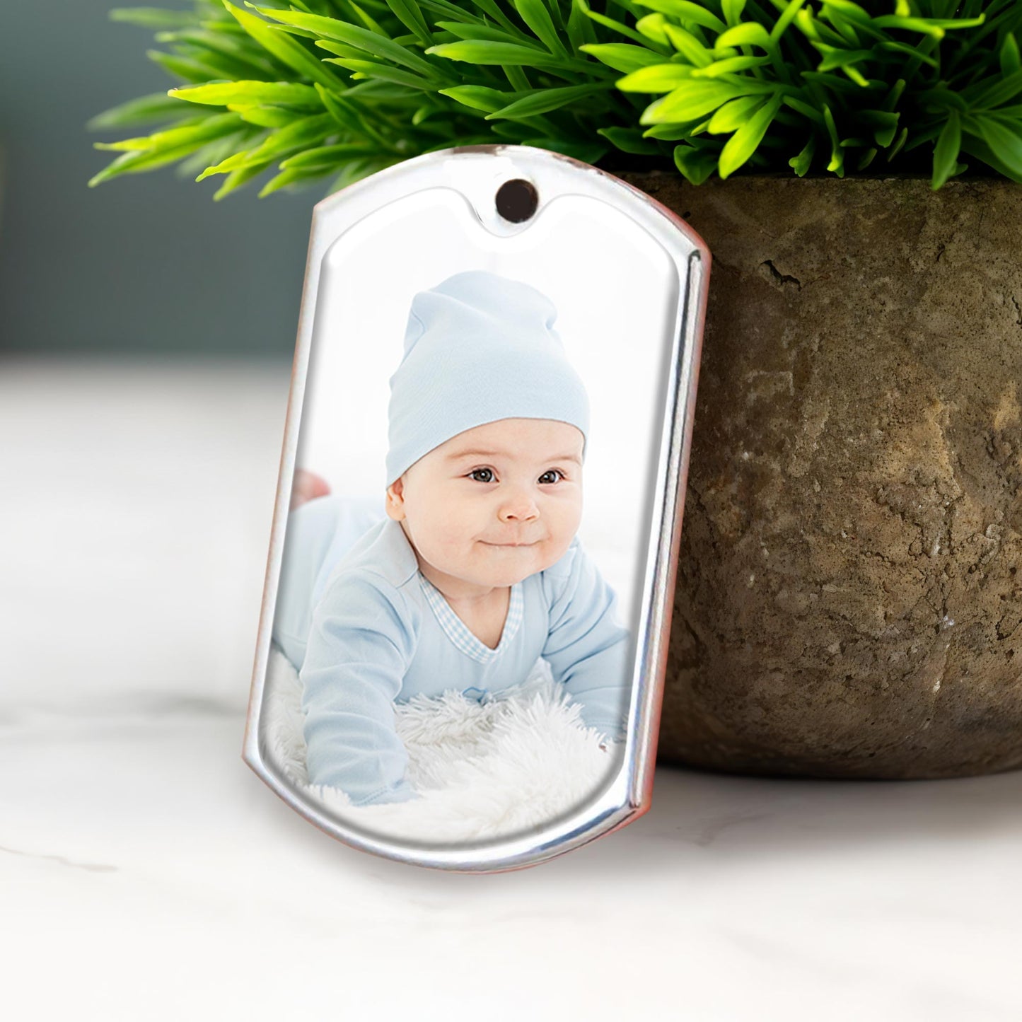 Cherished Bond Between Grandma And Grandchild - Personalized Custom Keychain - GRM048_KCH