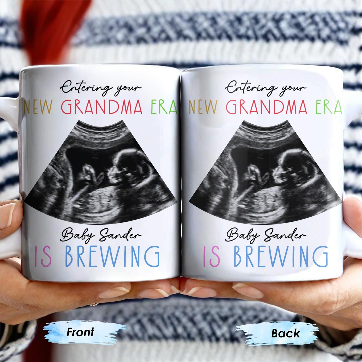 Entering Your New Grandma Era, Baby Sander Is Brewing, Ultrasound Image