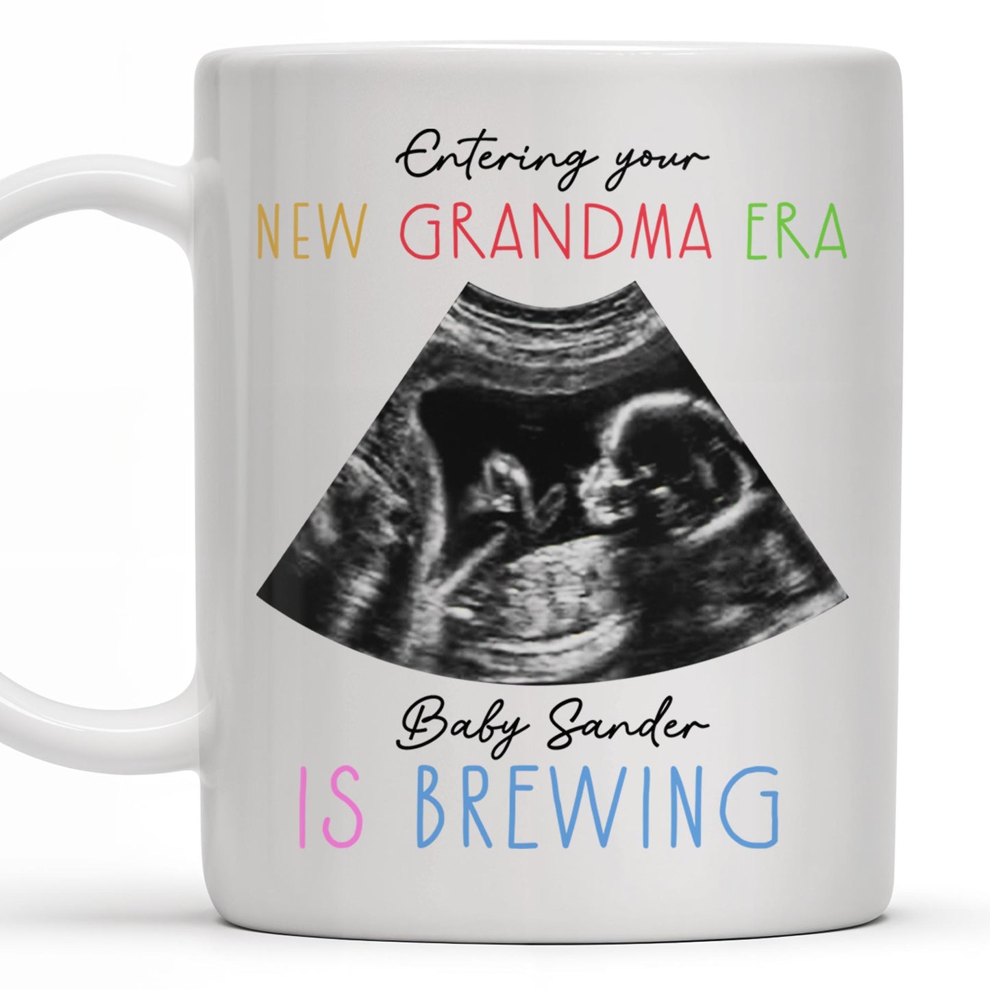 Entering Your New Grandma Era, Baby Sander Is Brewing, Ultrasound Image