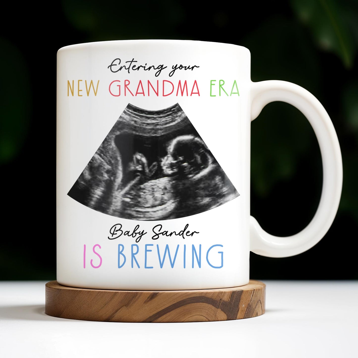 Entering Your New Grandma Era, Baby Sander Is Brewing, Ultrasound Image