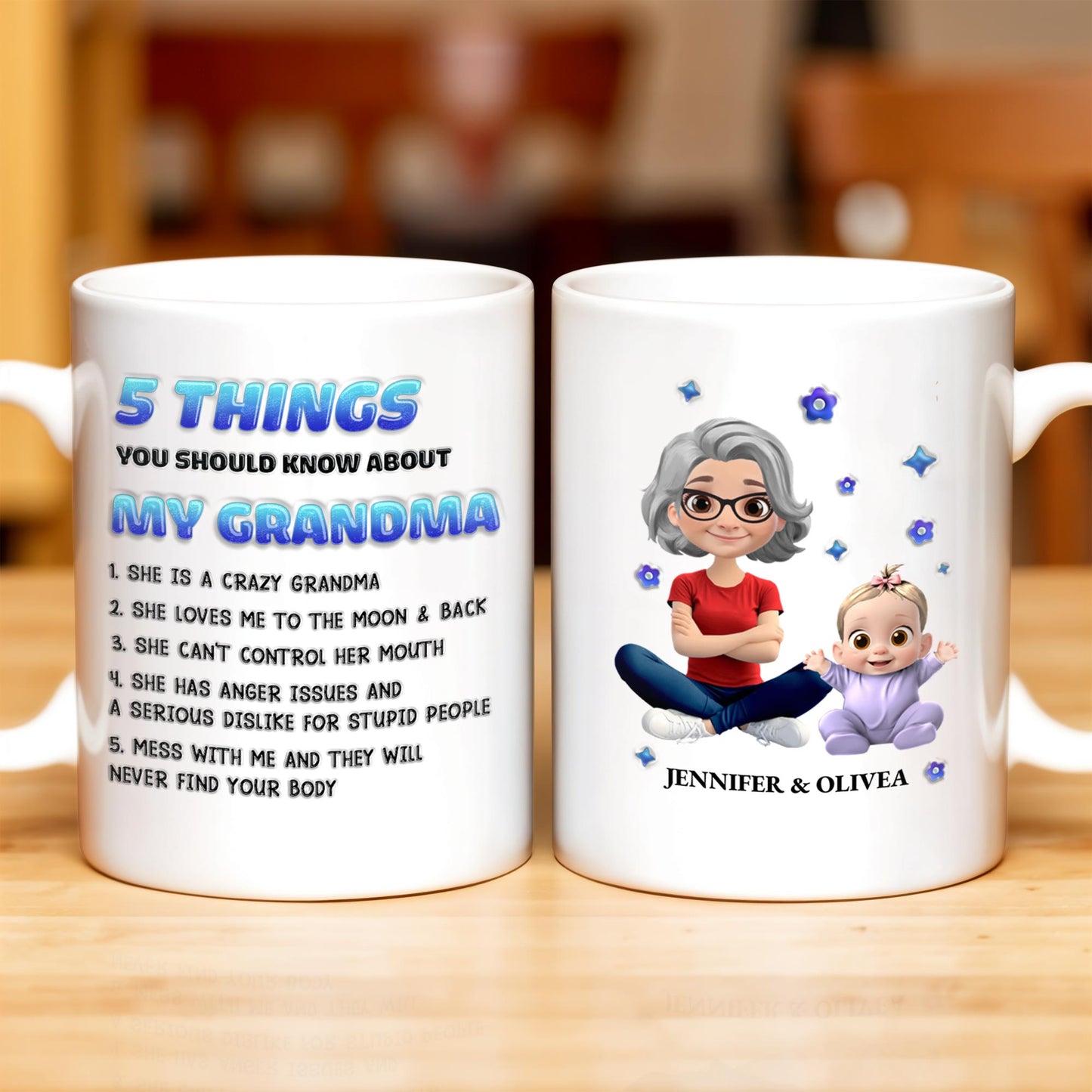 5 Things You Should Know About My Grandma, Cartoon Grandma And Baby