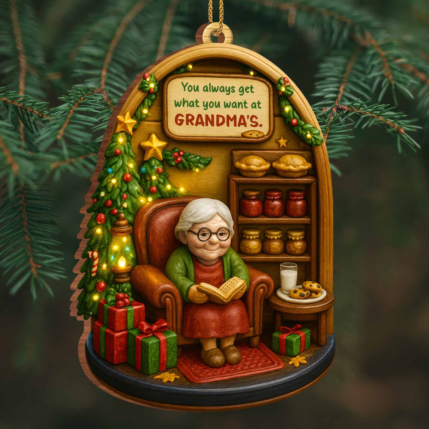 You Always Get What You Want At Grandma's, Christmas With Family