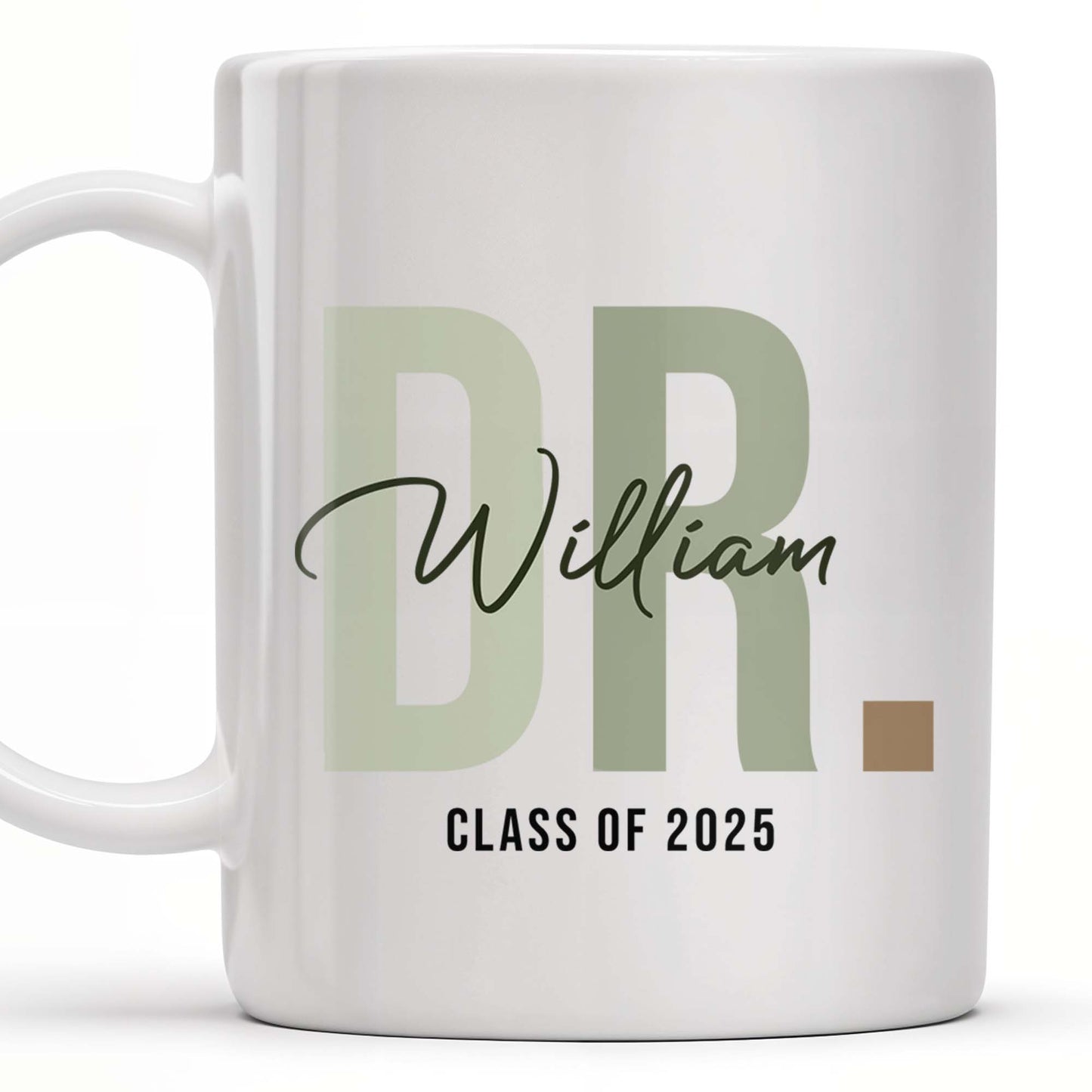 Best Doctor Ever Celebrating Dedication Title Mug - Personalized Custom Coffee Mug - GRAD003_MG