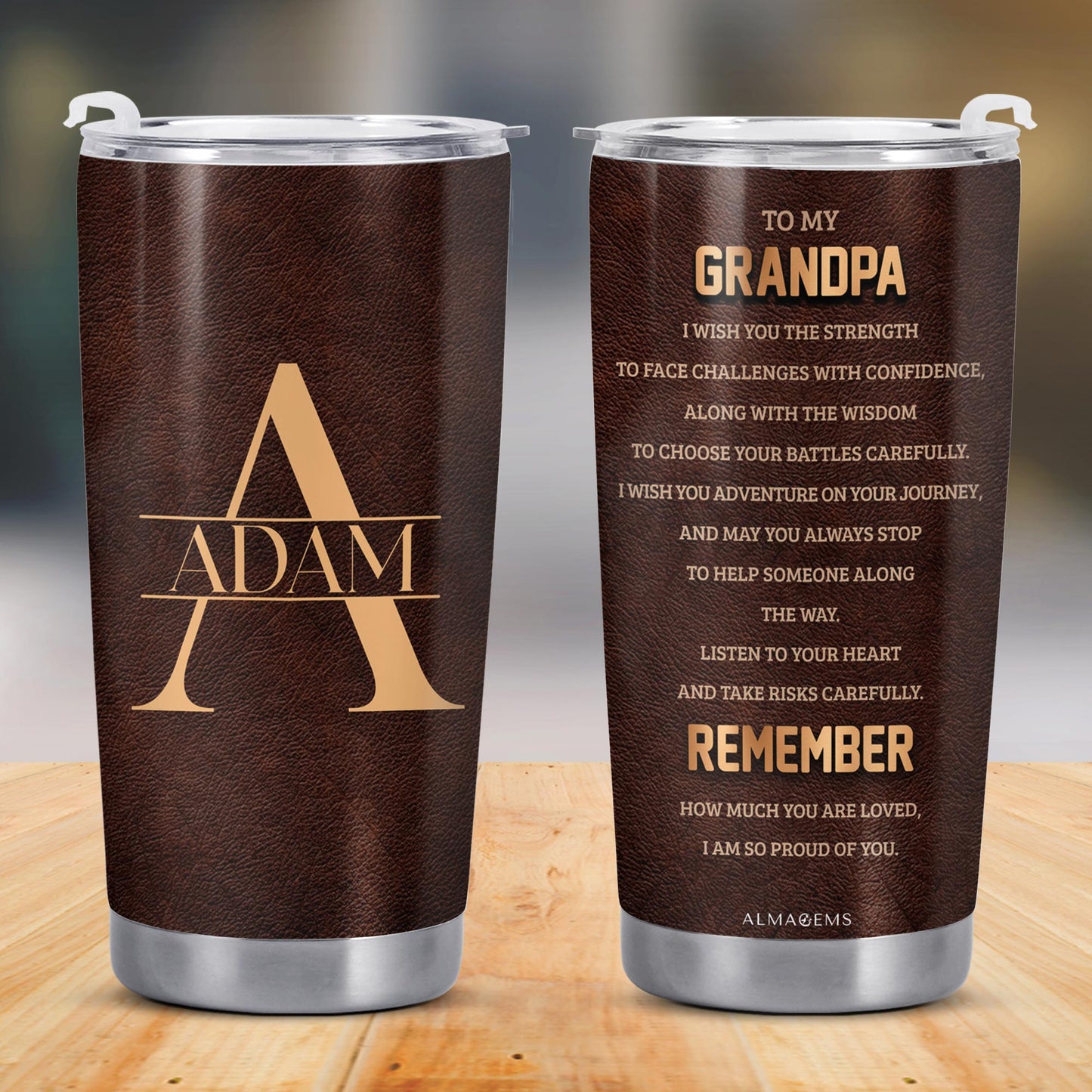 Strength And Wisdom Inspirational Message For Grandpa