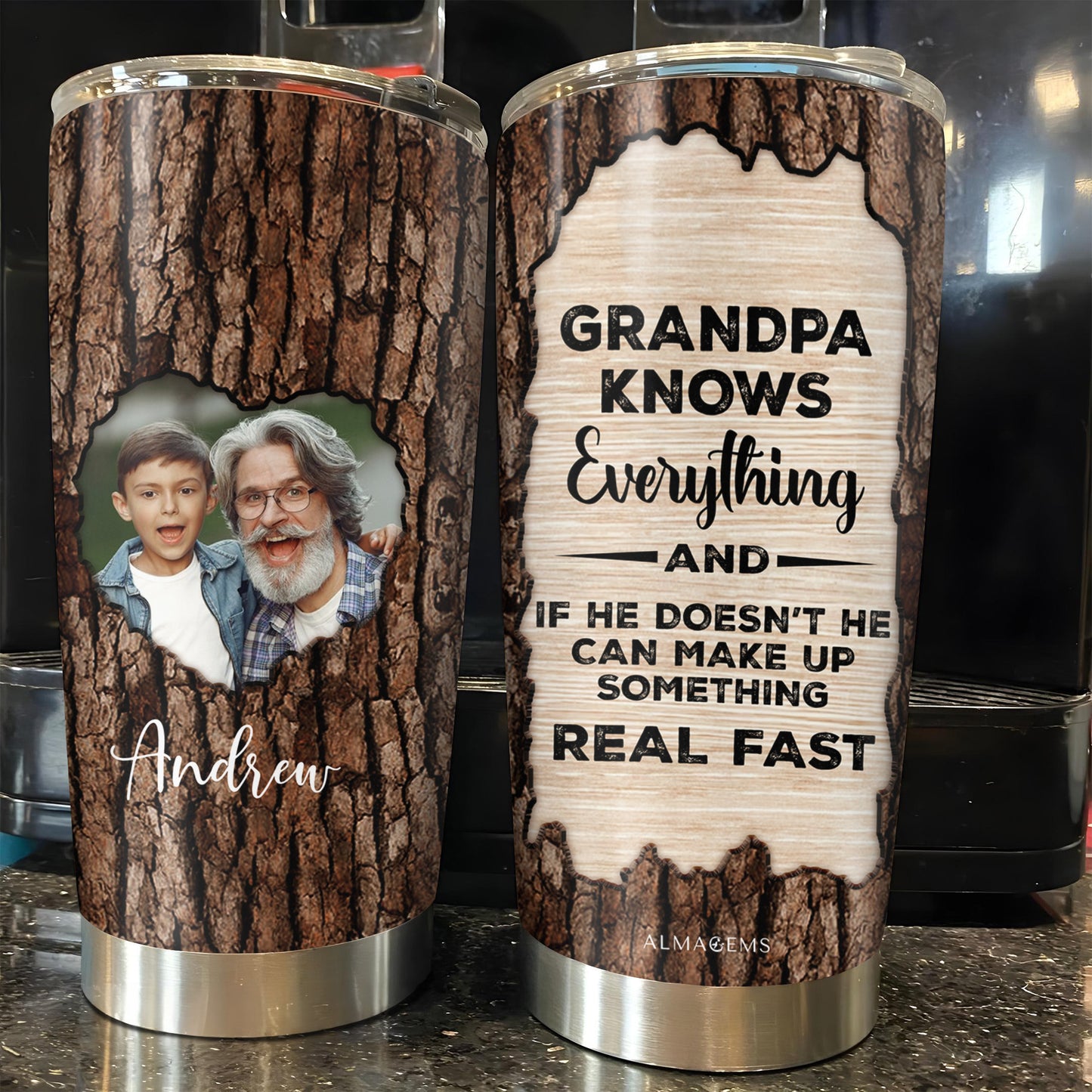 Grandpa Knows Everything, Perfect Gift for Grandfathers