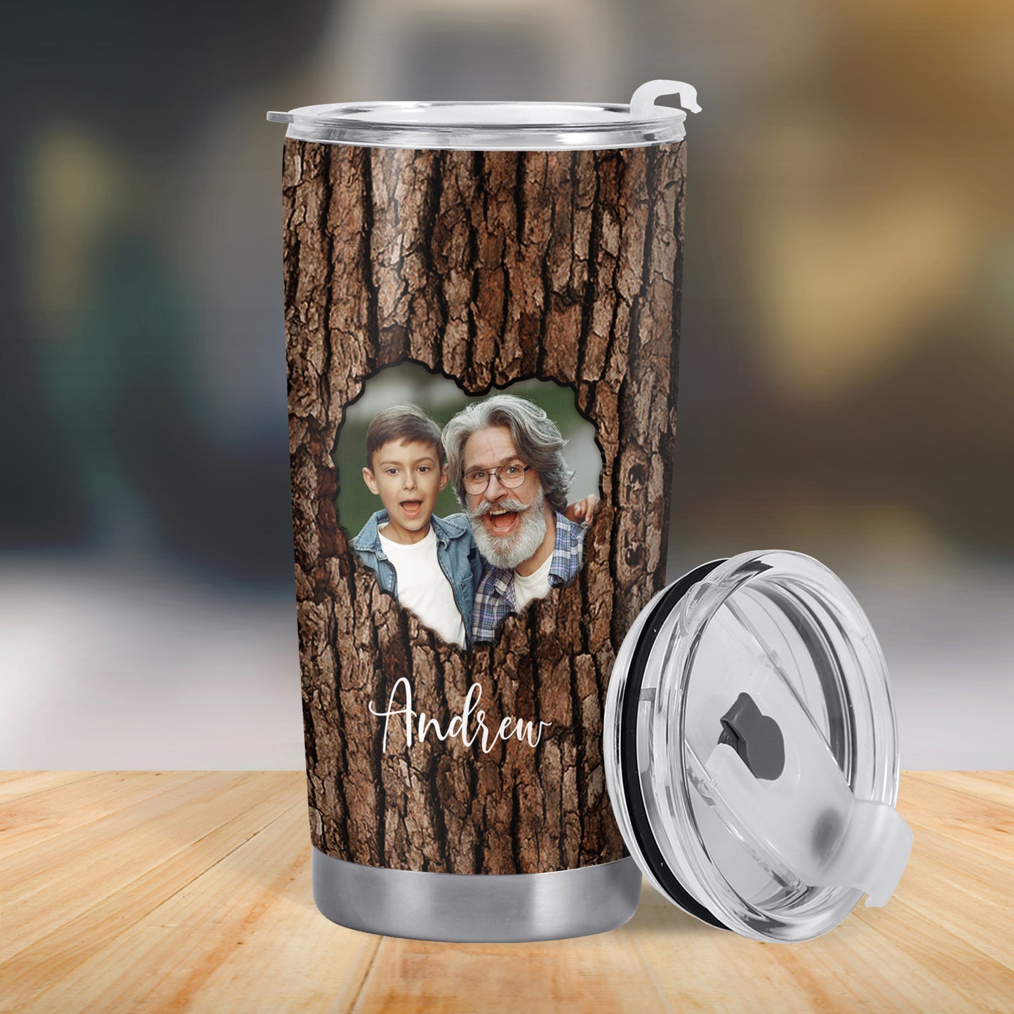 I Just Keep Getting Better Tree Bark Design
