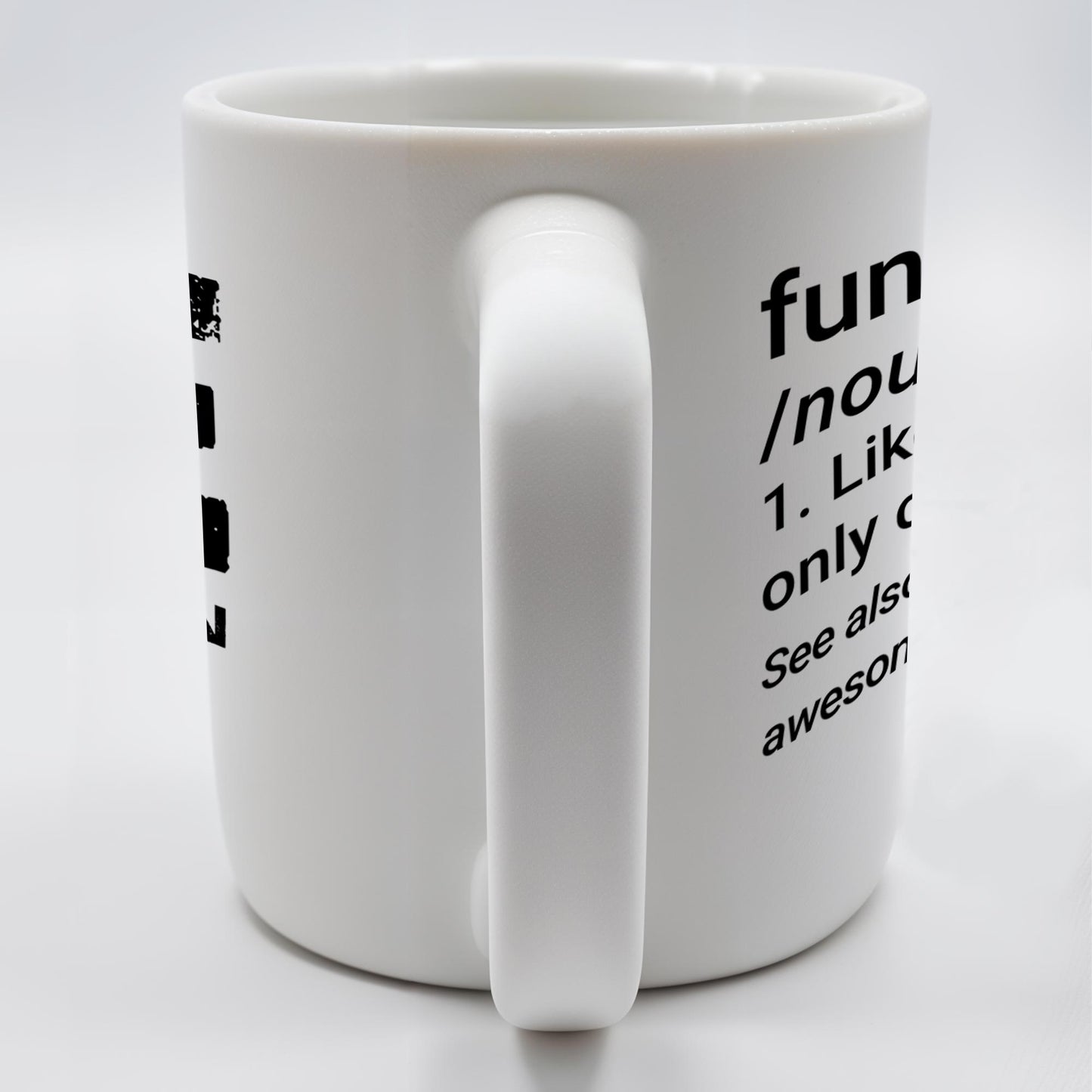 Fun-Pa Like Grandpa But Cooler Text Mug