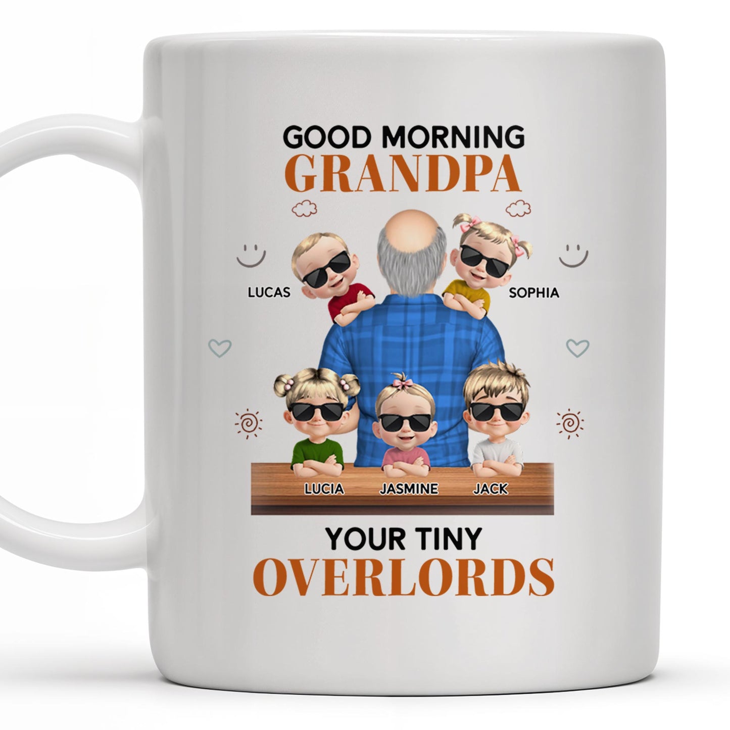 Good Morning Grandpa, Your Tiny Overlords, Cartoon Children and Sunglasses