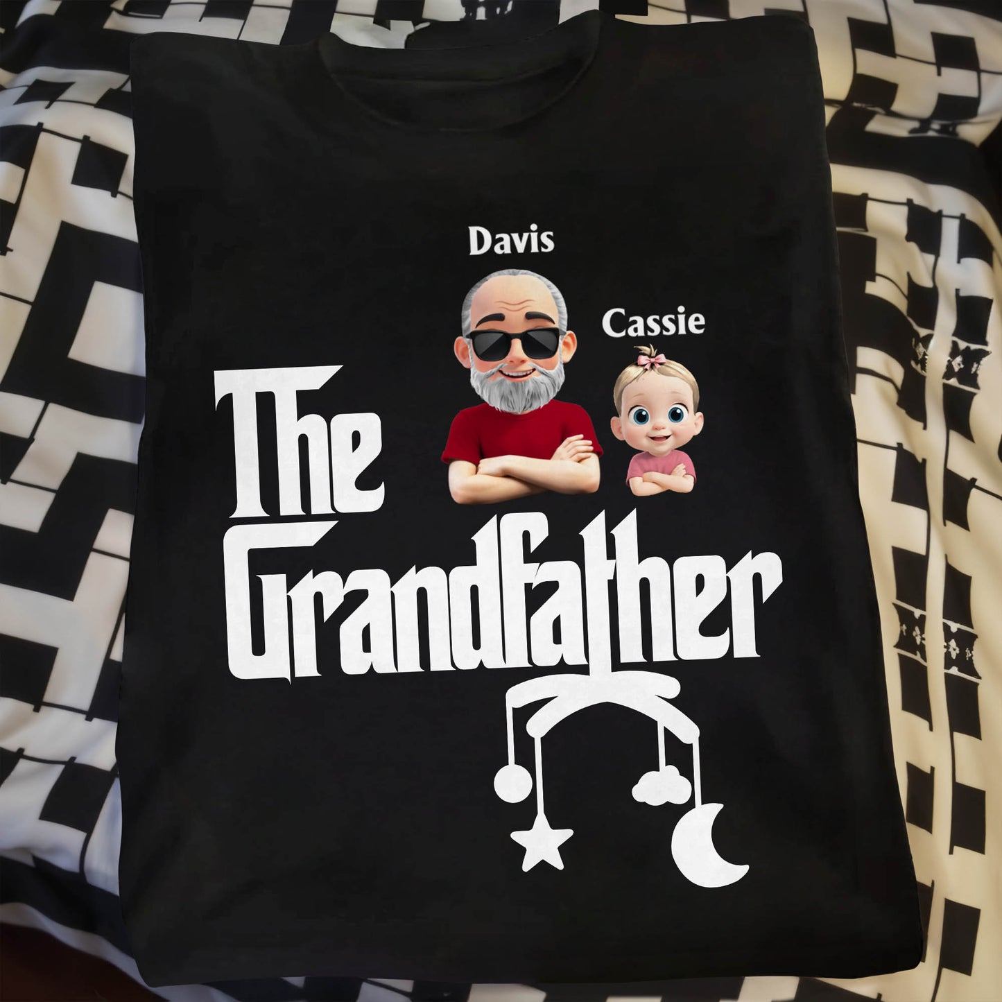 The Grandfather With Baby