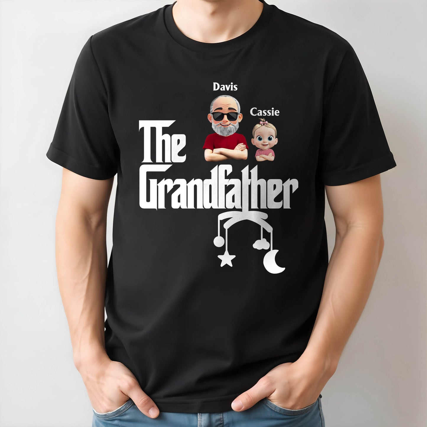 The Grandfather With Baby