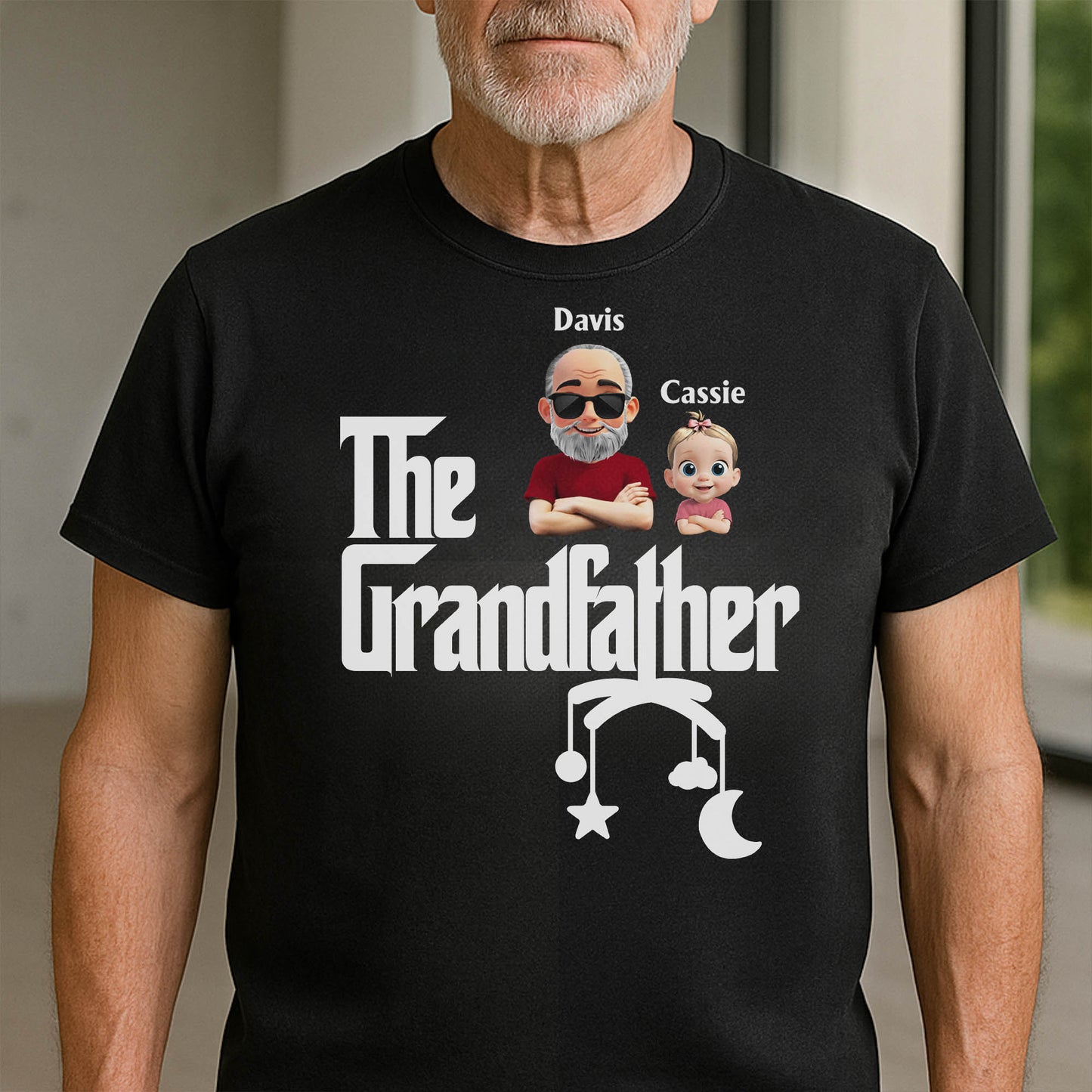 The Grandfather With Baby