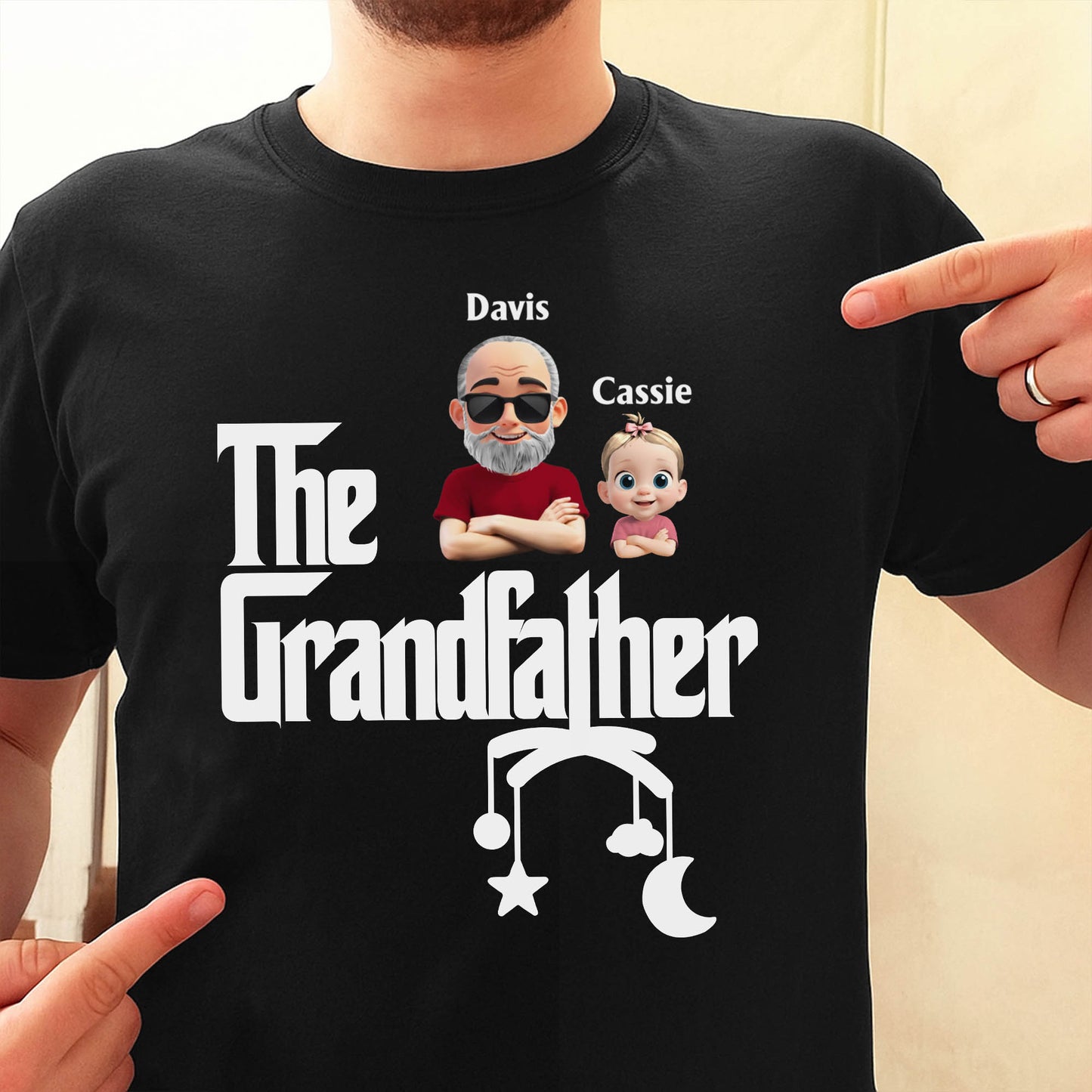 The Grandfather With Baby