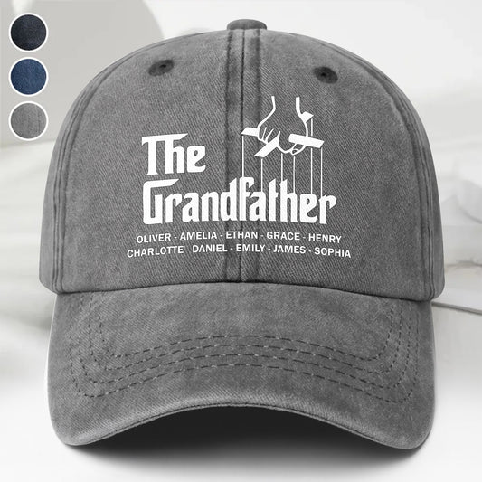 The Grandfather Hand Chair Gesture Cap
