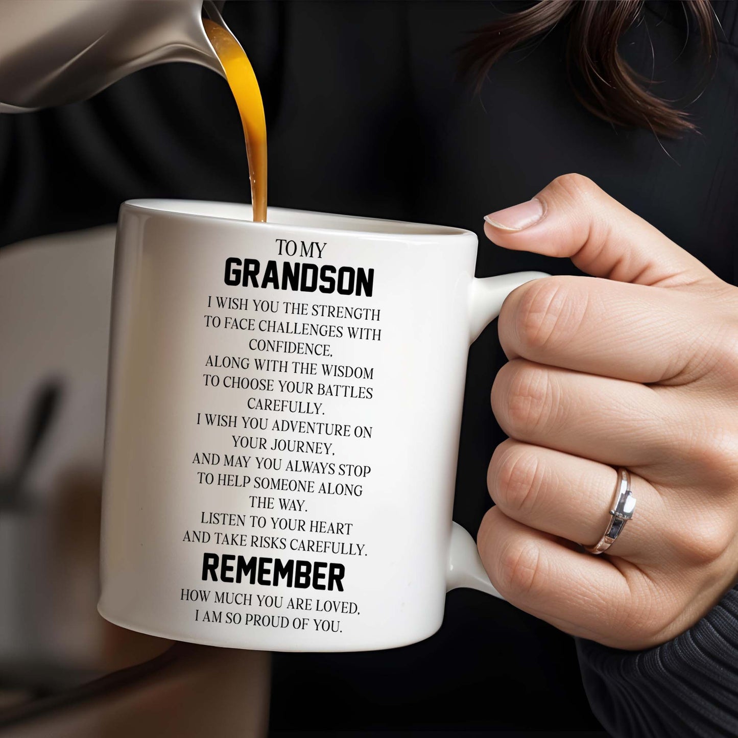Wish You Strength, Confidence and Love Coffee Mug