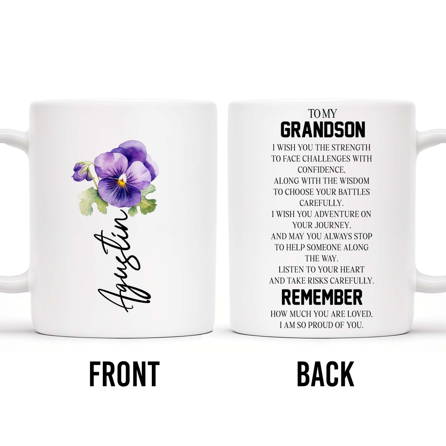 Wish You Strength, Confidence and Love Coffee Mug