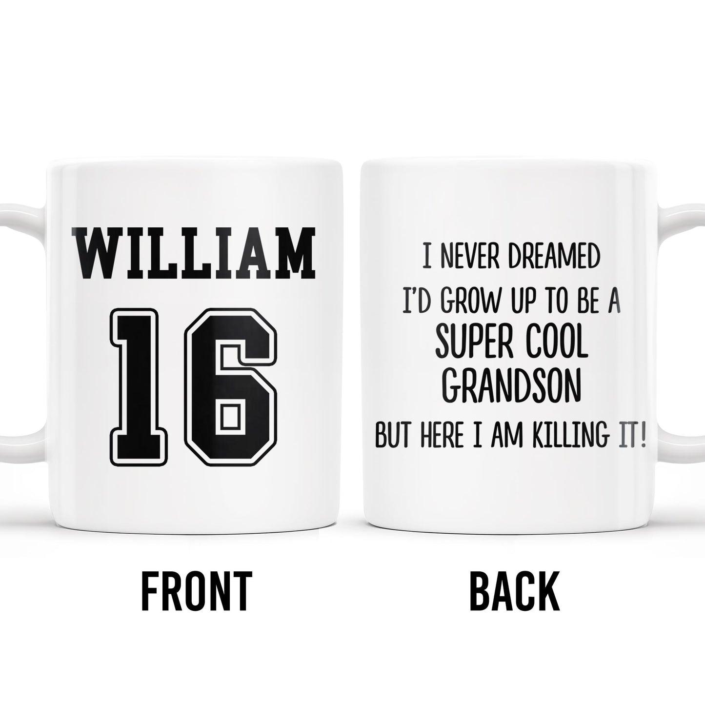 Super Cool Grandson Killing It Mug
