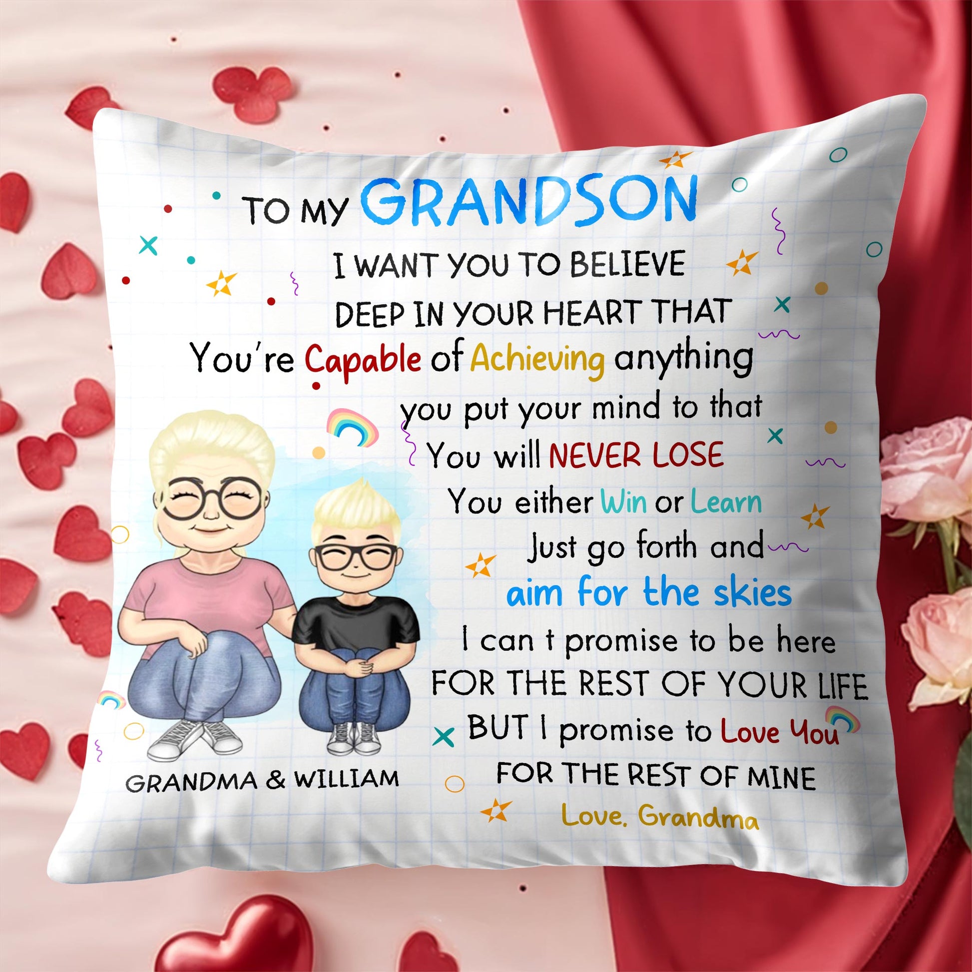 To My Grandson, Belief and Love From Grandma