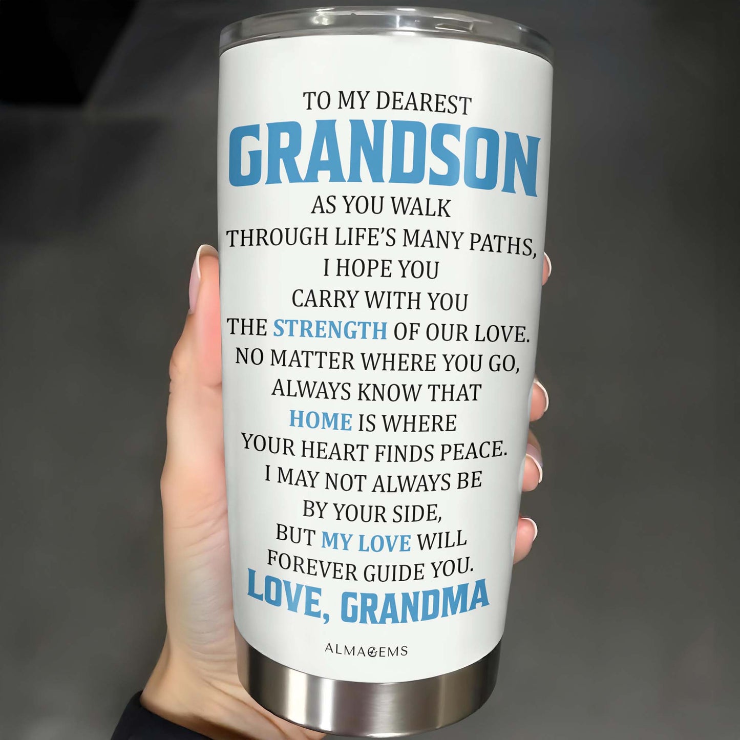To My Dearest Grandson, As You Walk Through Life's Many Paths, Medical Instrument And Scrubs