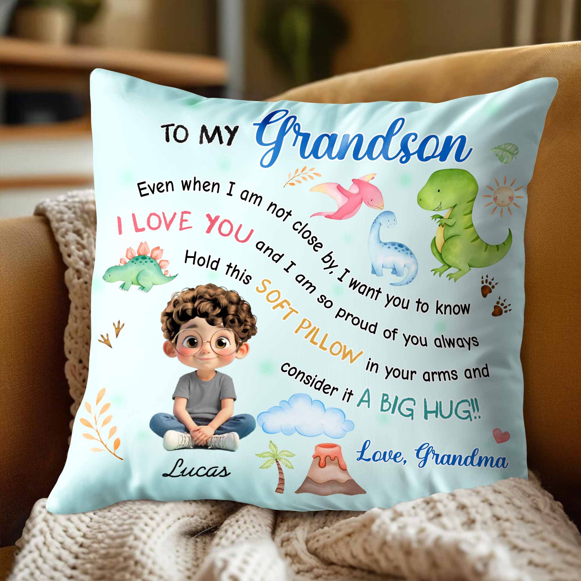 To My Grandson, Consider It A Big Hug