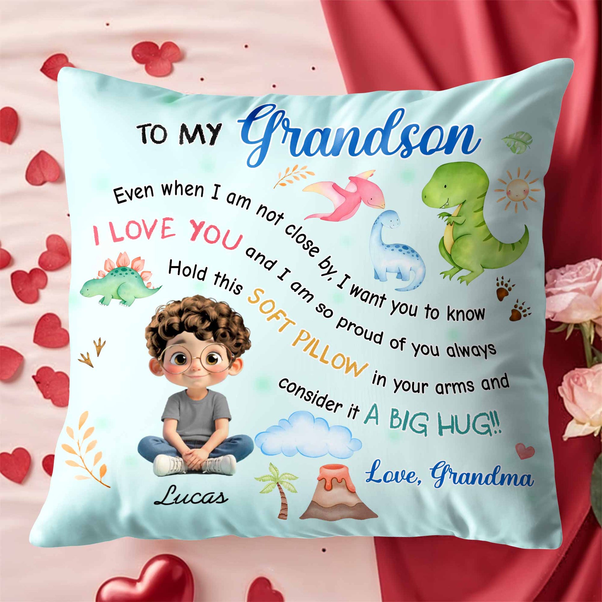 To My Grandson, Consider It A Big Hug