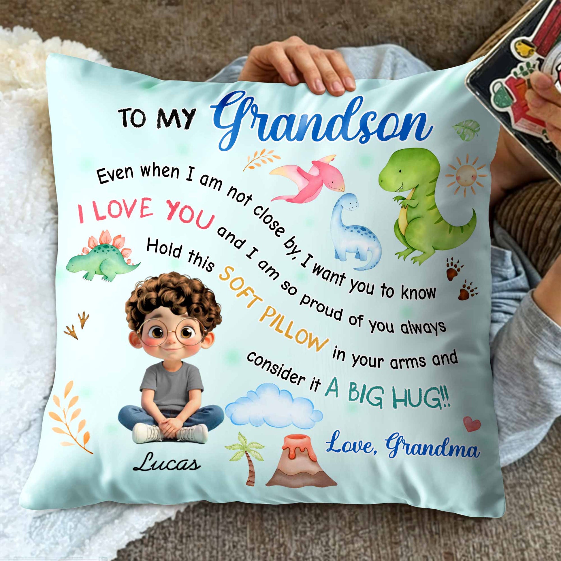 To My Grandson, Consider It A Big Hug