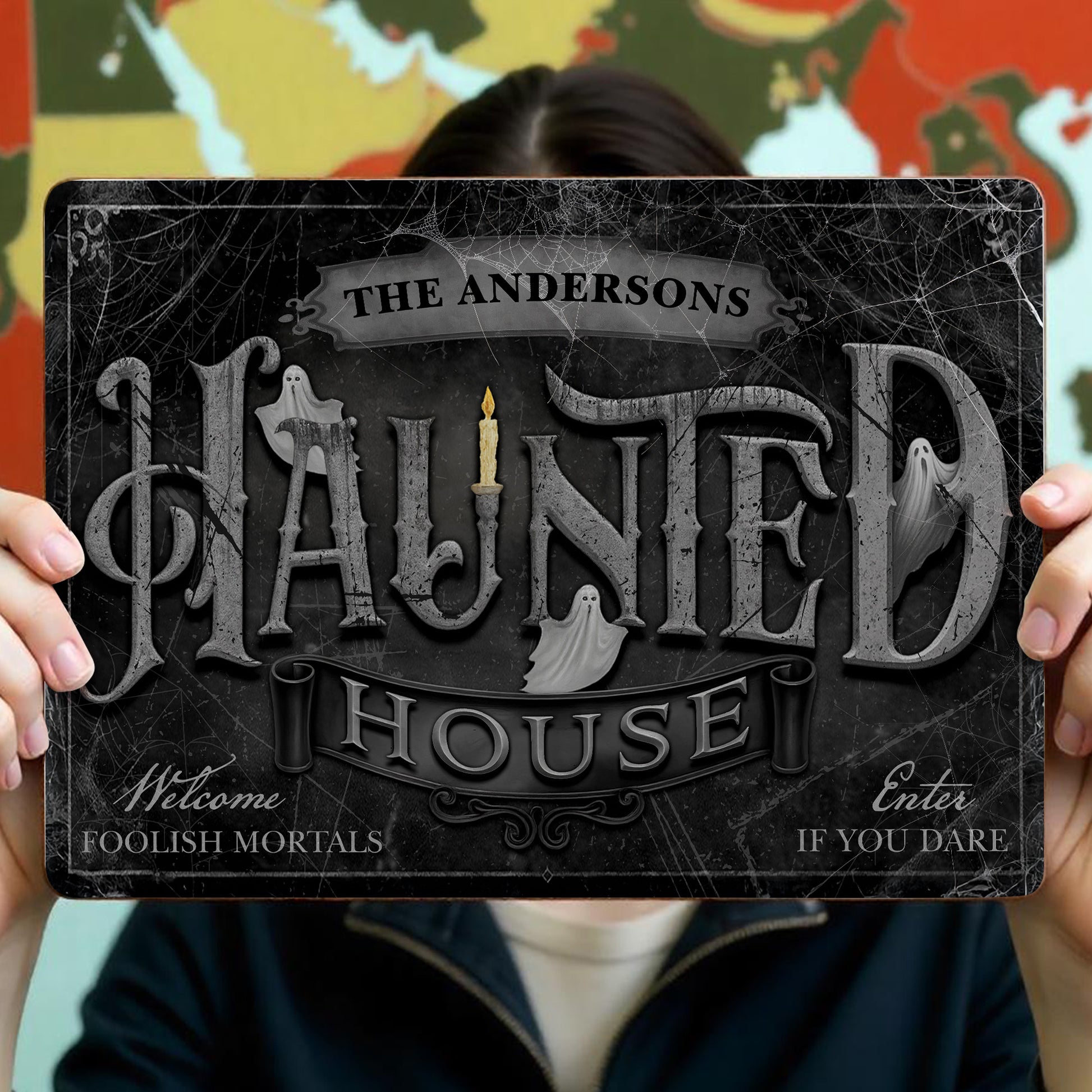 Welcome Foolish Mortals, Enter If You Dare Haunted House