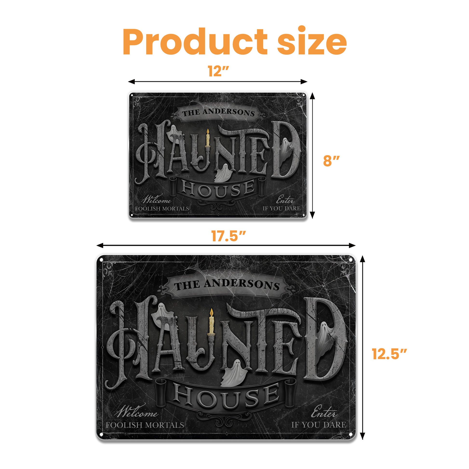 Welcome Foolish Mortals, Enter If You Dare Haunted House