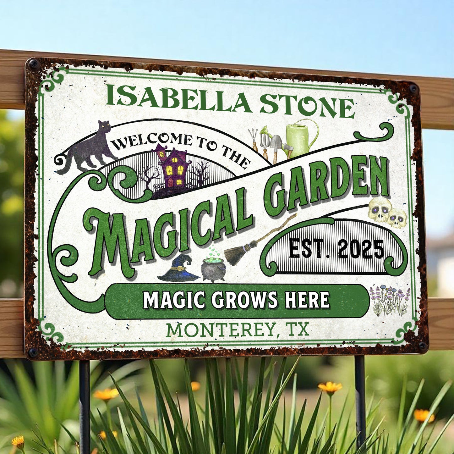 Welcome To The Magical Garden, Magic Grows Here