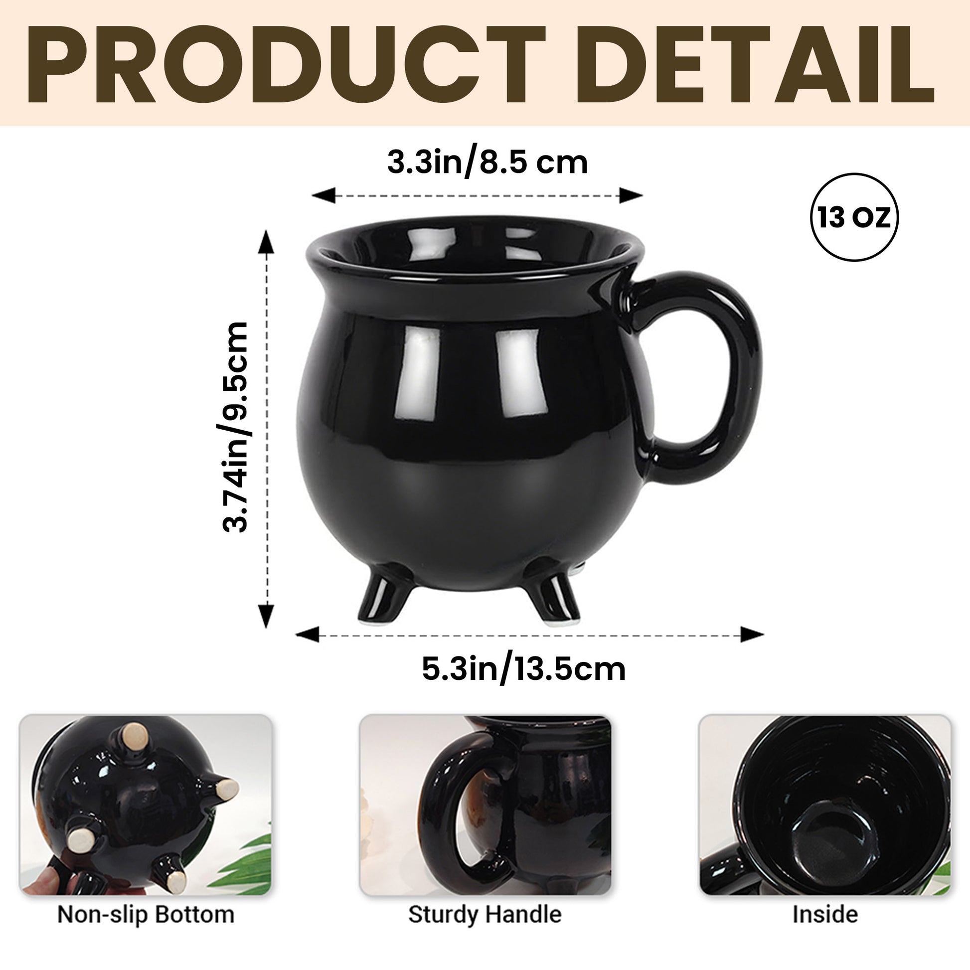 Enchanting Brew With Witch And Broom